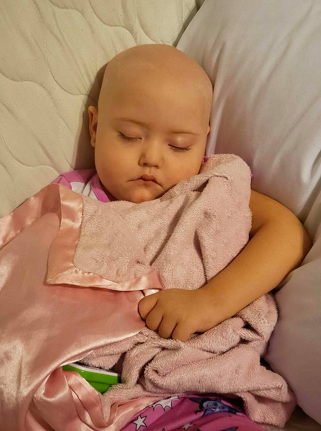 Sylvia joined the competition — help win amazing prizes! baby, bedtime, birth, blanket, cheek, child, comfort, face, finger, head, lip, mouth, nose, person, pink, skin, sleep, toddler