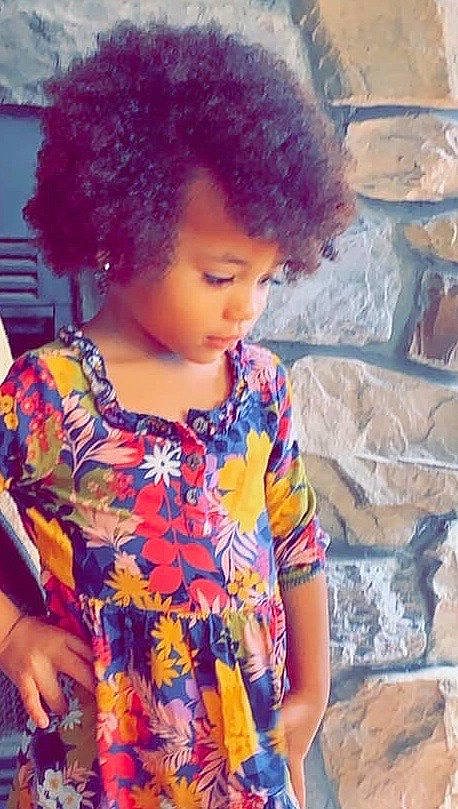 Liana joined the competition — help win amazing prizes! afro, black_hair, child, child_model, cool, hair, hair_coloring, hairstyle, person, toddler