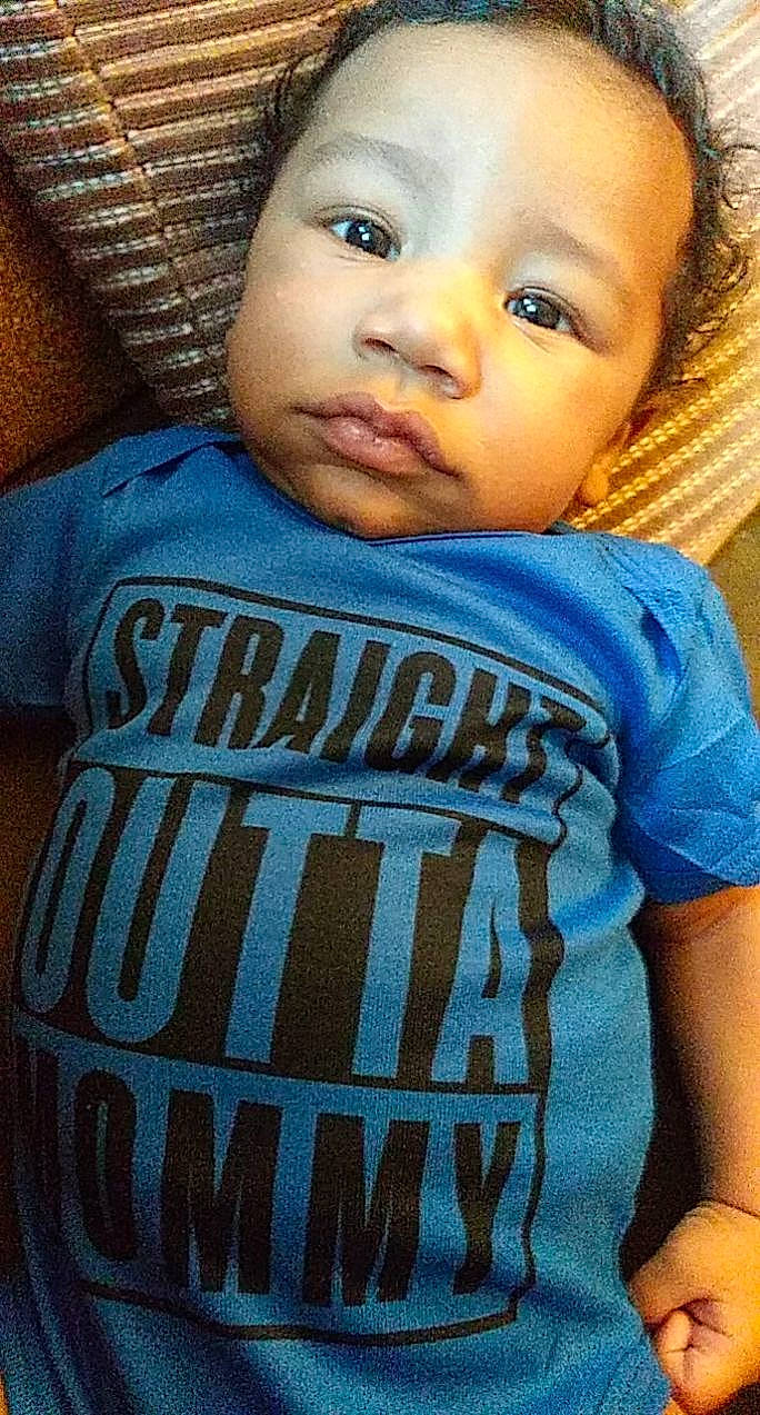 Dominance joined the competition — help win amazing prizes! baby, blue, cheek, child, cool, eye, eyebrow, face, forehead, head, lip, nose, person, product, selfie, skin, smile, t_shirt, toddler