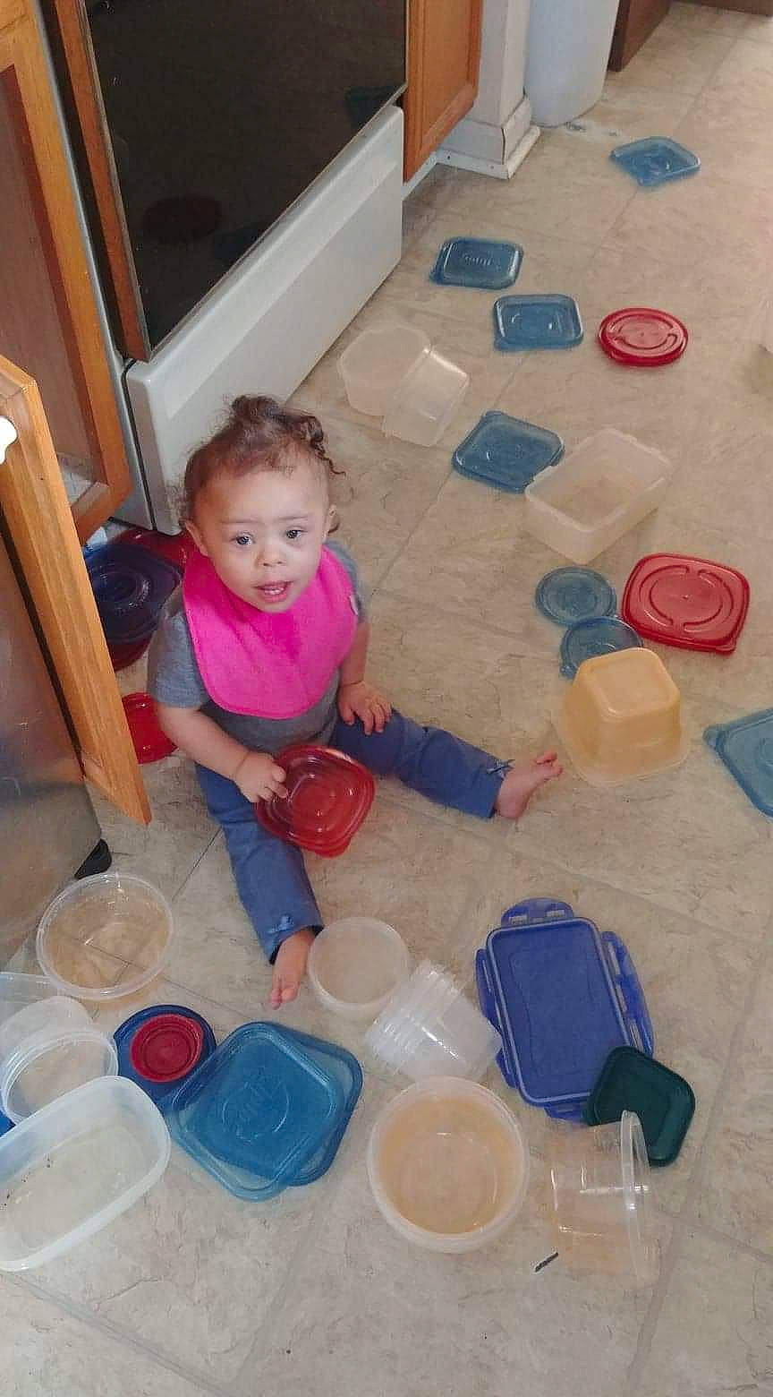 Talyn joined the competition — help win amazing prizes! child, floor, flooring, person, play, toddler