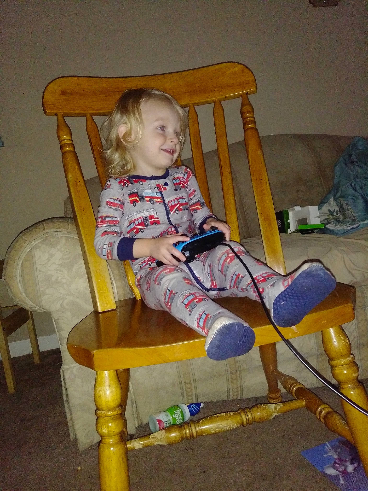 Leo joined the competition — help win amazing prizes! chair, child, furniture, joy, person, rocking_chair, sitting, toddler