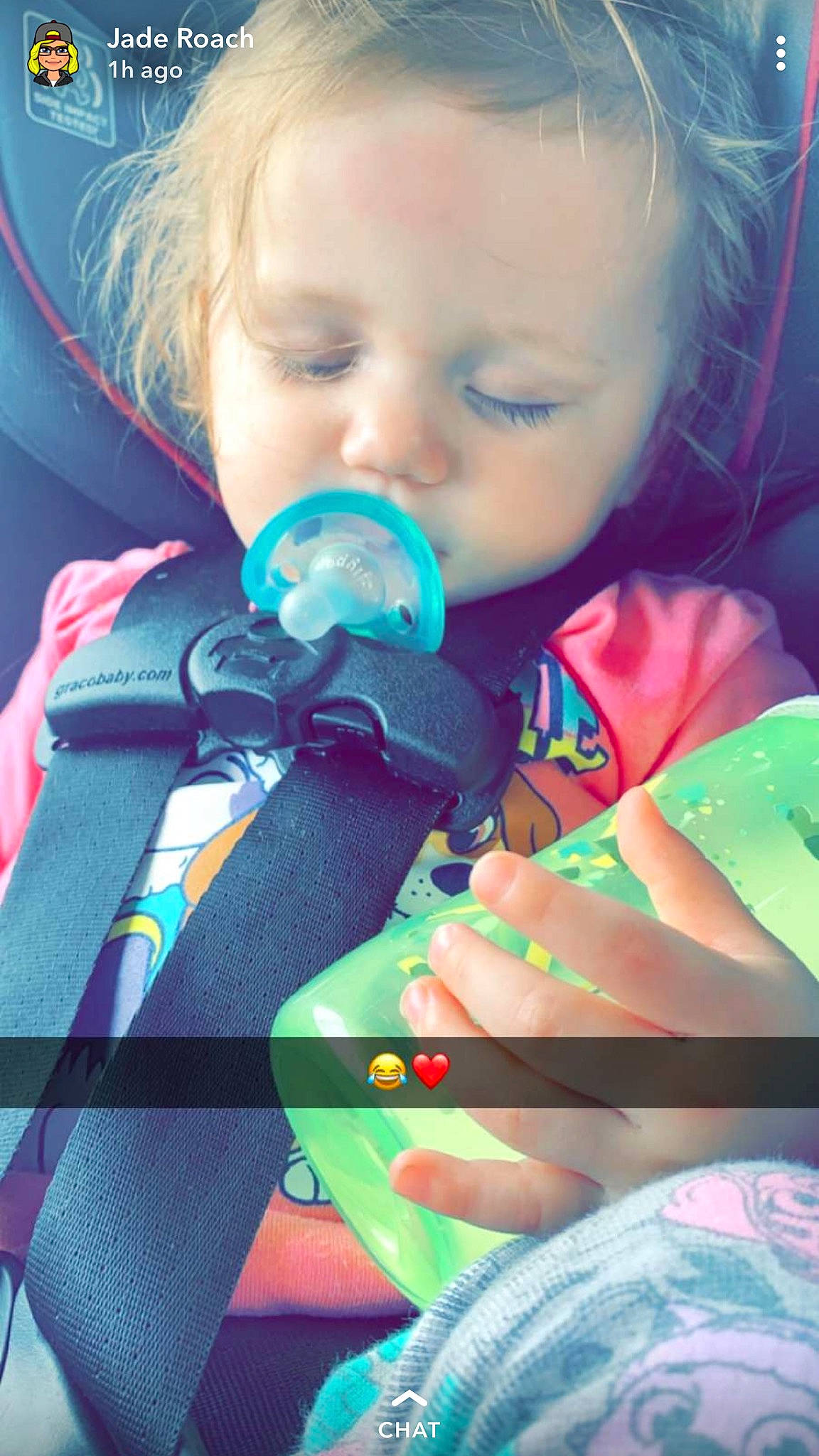 Blakeleigh is registered to the contest to win money with this photo: baby, cheek, child, fun, headwear, nose, person, play, product, skin, toddler