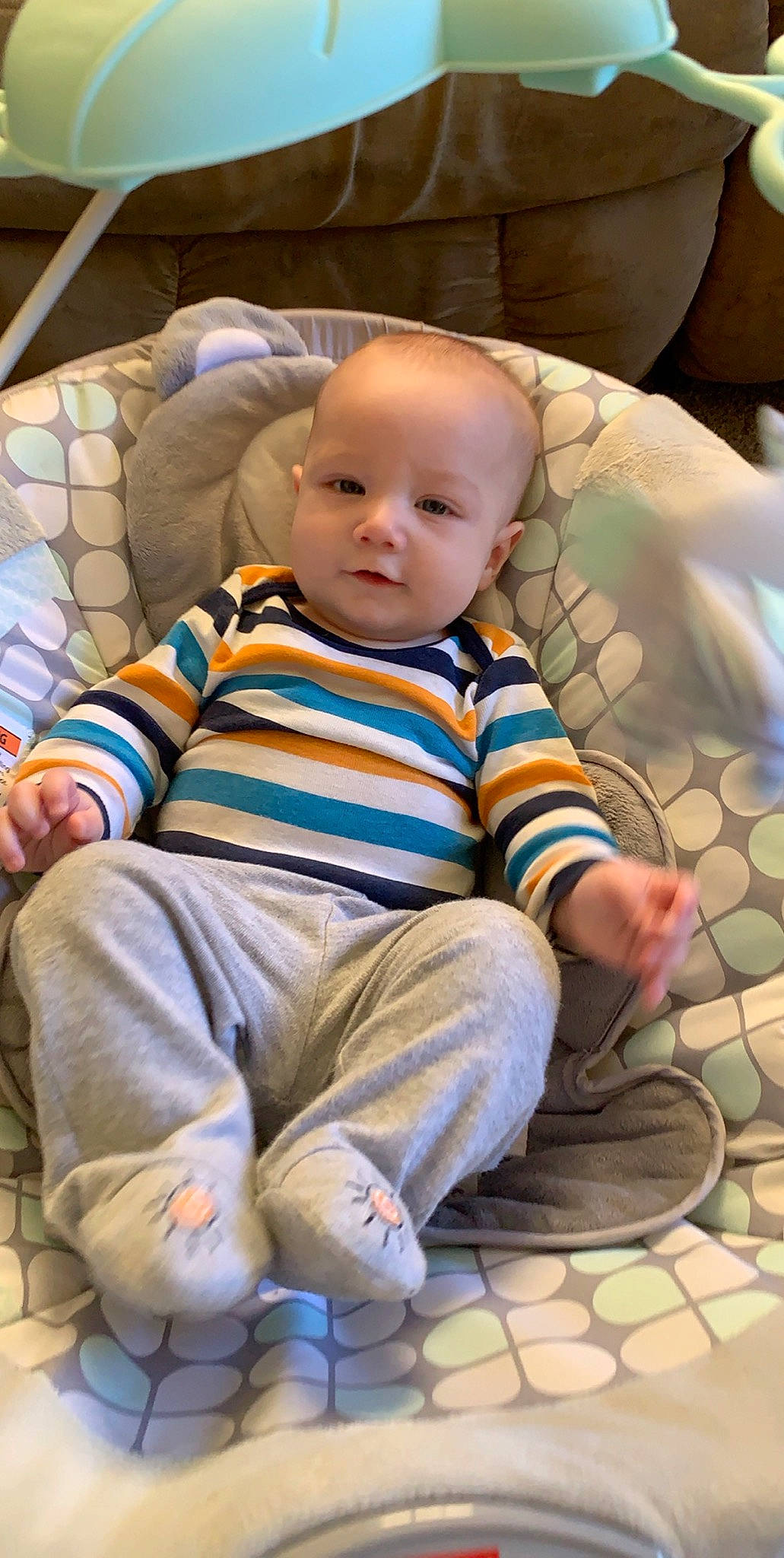 Tyler Jr joined the competition — help win amazing prizes! baby_products, bedtime, boy, child, day, eye, fun, infant, person, play, product, sitting, skin, toddler, toy