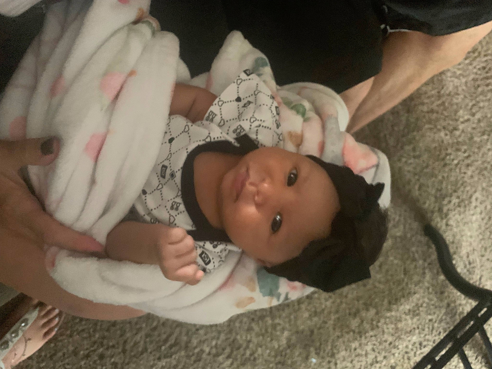 Giavanna joined the competition — help win amazing prizes! abdomen, baby, baby_toddler_clothing, cheek, chest, child, comfort, eyelash, finger, gesture, hand, hat, headgear, mouth, nail, person, skin, toddler, tree, trunk