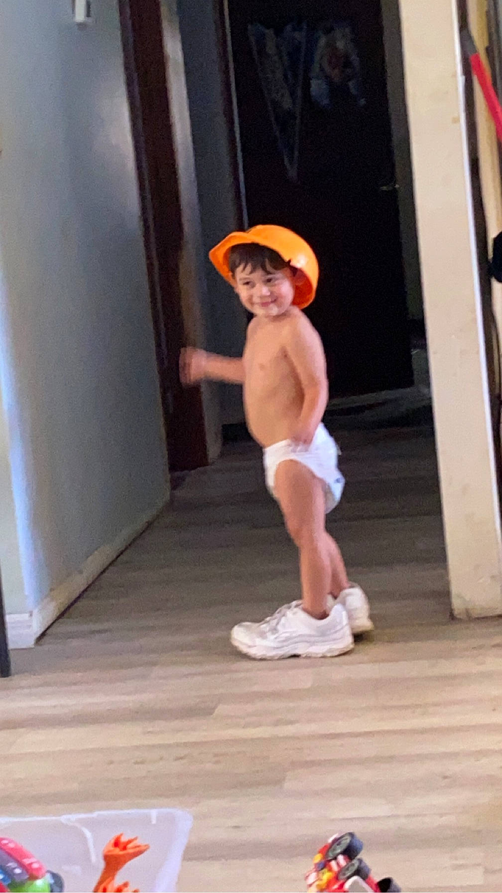 Eddie joined the competition — help win amazing prizes! cap, eyewear, fedora, flooring, foot, fun, happy, hardwood, hat, human_leg, joy, knee, leg, leisure, person, shorts, smile, sun_hat, thigh, toddler