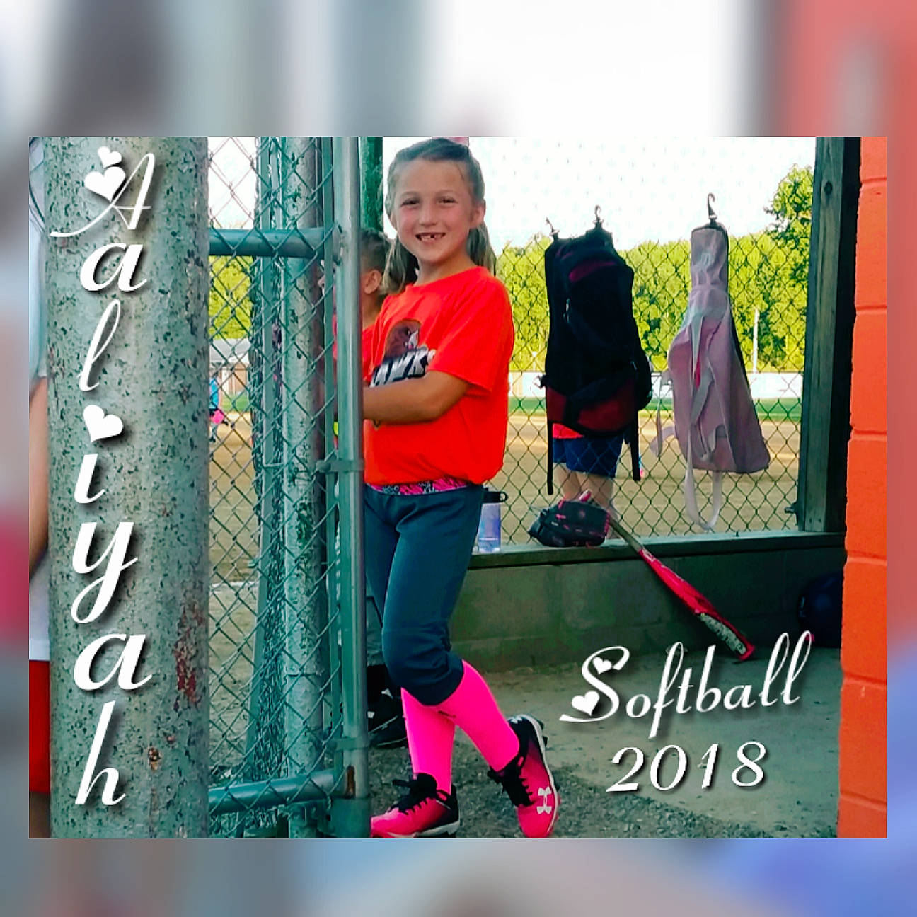 Aaliyah joined the competition — help win amazing prizes! advertising, banner, fun, joy, person, play, product, recreation, tree