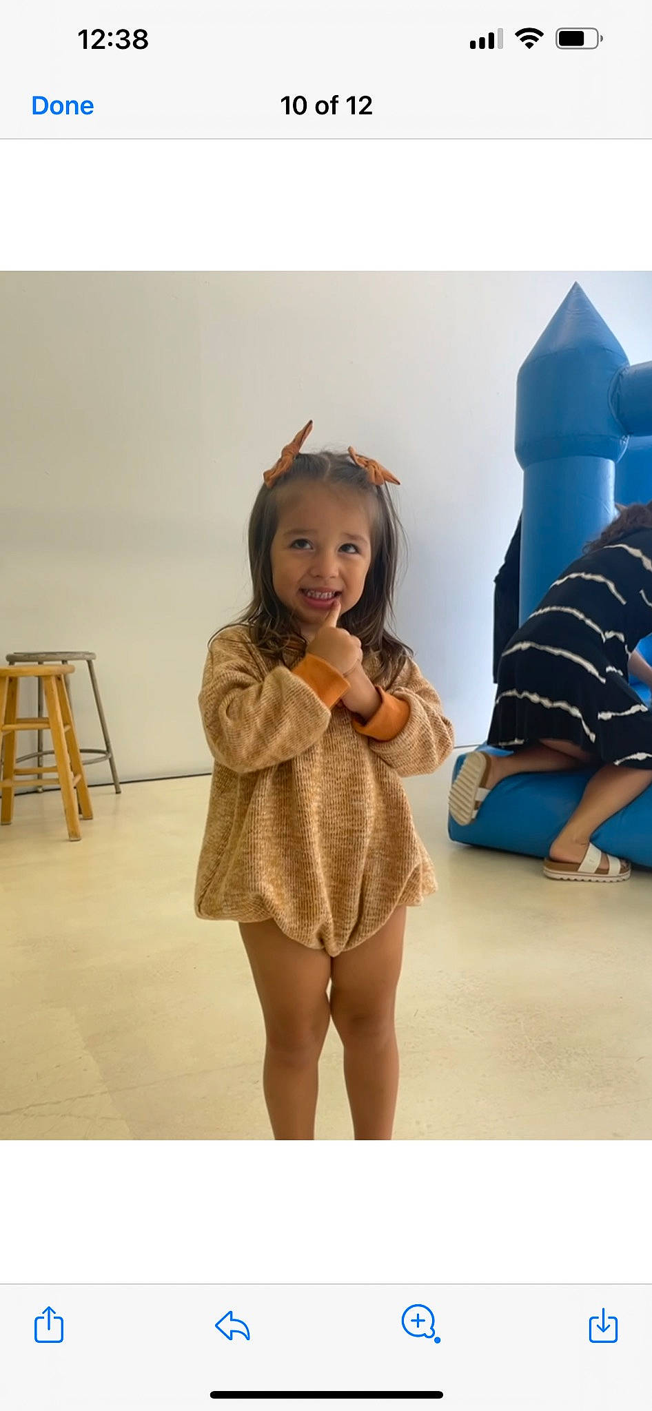 Blakely joined the competition — help win amazing prizes! beauty, child, fashion, fashion_design, flooring, fun, hairstyle, happy, human, human_leg, joint, joy, knee, leg, person, shoulder, skin, sleeve, smile, standing