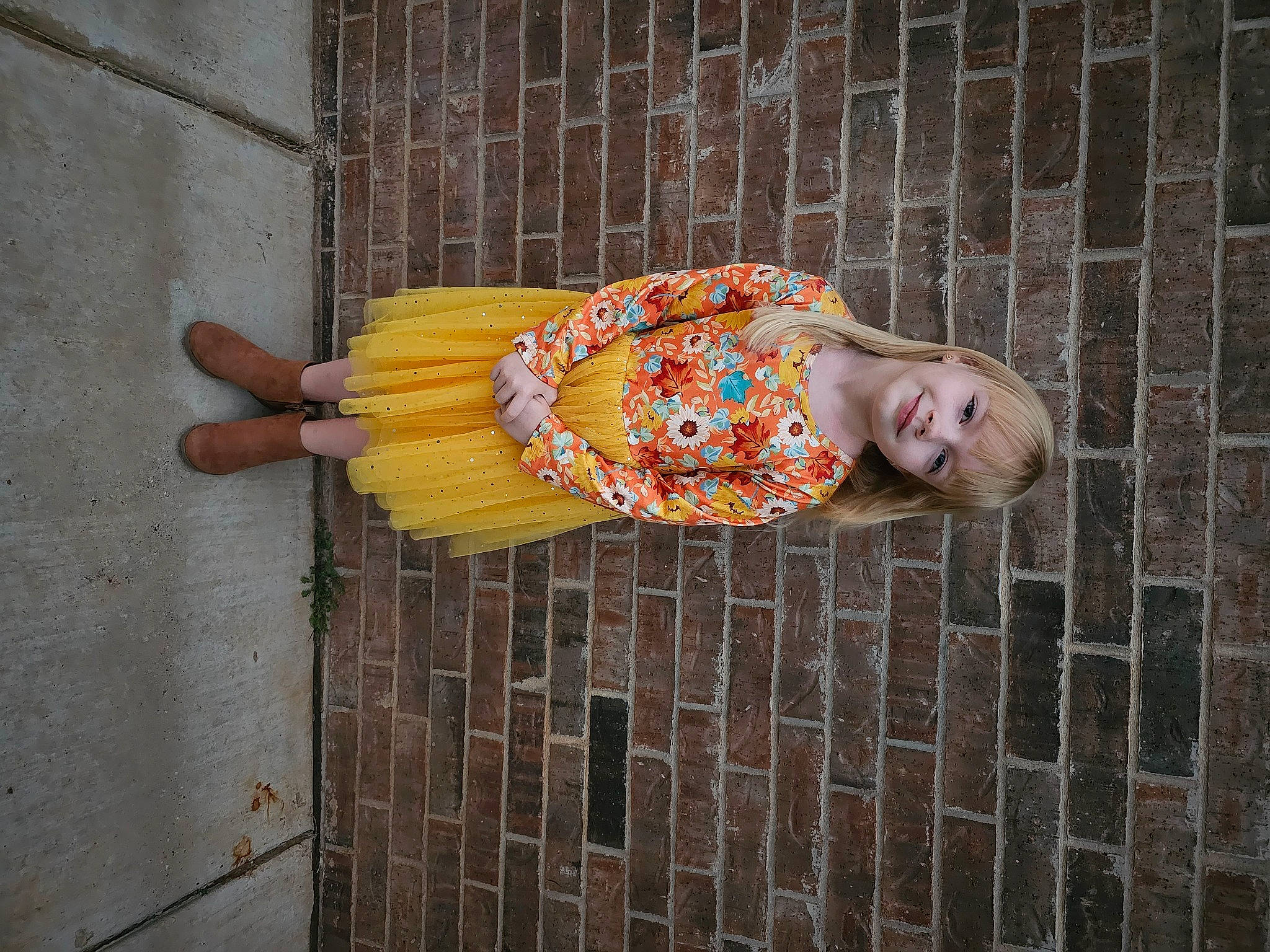 Brooklyn Skye Baze is registered to the contest to win money with this photo: art, brick, brickwork, flash_photography, flesh, flooring, human_leg, joy, pattern, person, road_surface, visual_arts, wood, wrist