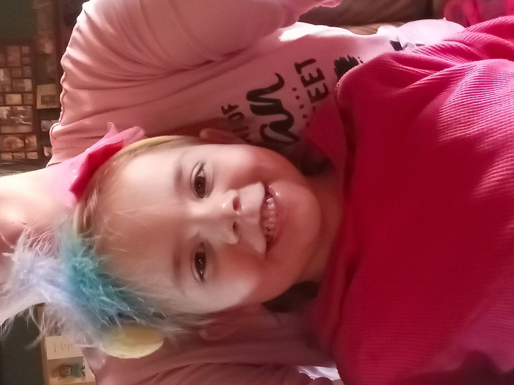 Chrislynn joined the competition — help win amazing prizes! cheek, chin, eyebrow, eyelash, forehead, fun, hair, happy, head, iris, joy, lip, magenta, mouth, nose, person, pink, plant, skin, smile