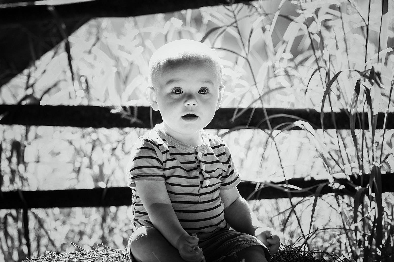 Cayson joined the competition — help win amazing prizes! baby, black, black_and_white, child, eye, family, monochrome, monochrome_photography, people, person, photograph, photography, plant, portrait, portrait_photography, sitting, smile, snapshot, style, toddler