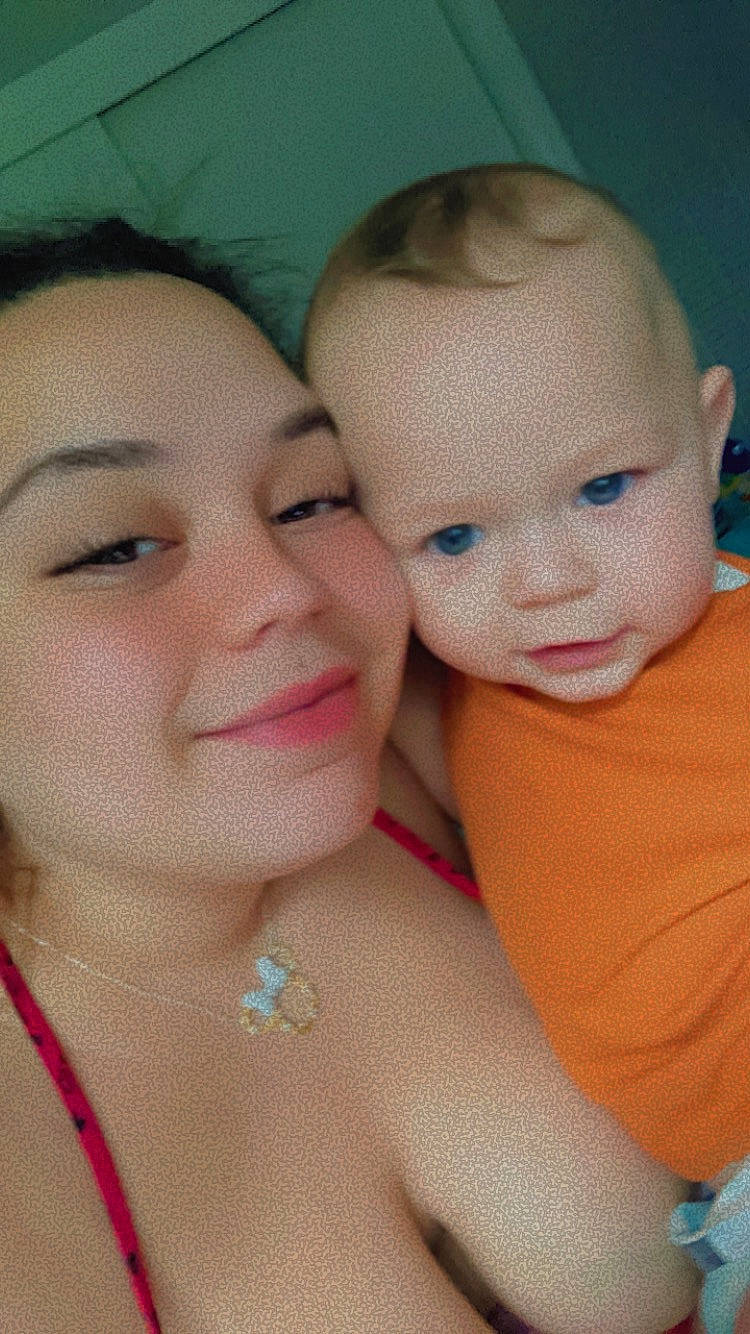 Lennon joined the competition — help win amazing prizes! cap, cheek, chest, chin, earrings, eyebrow, eyelash, facial_expression, forehead, fun, gesture, happy, joy, lip, mouth, muscle, neck, nose, person, shoulder