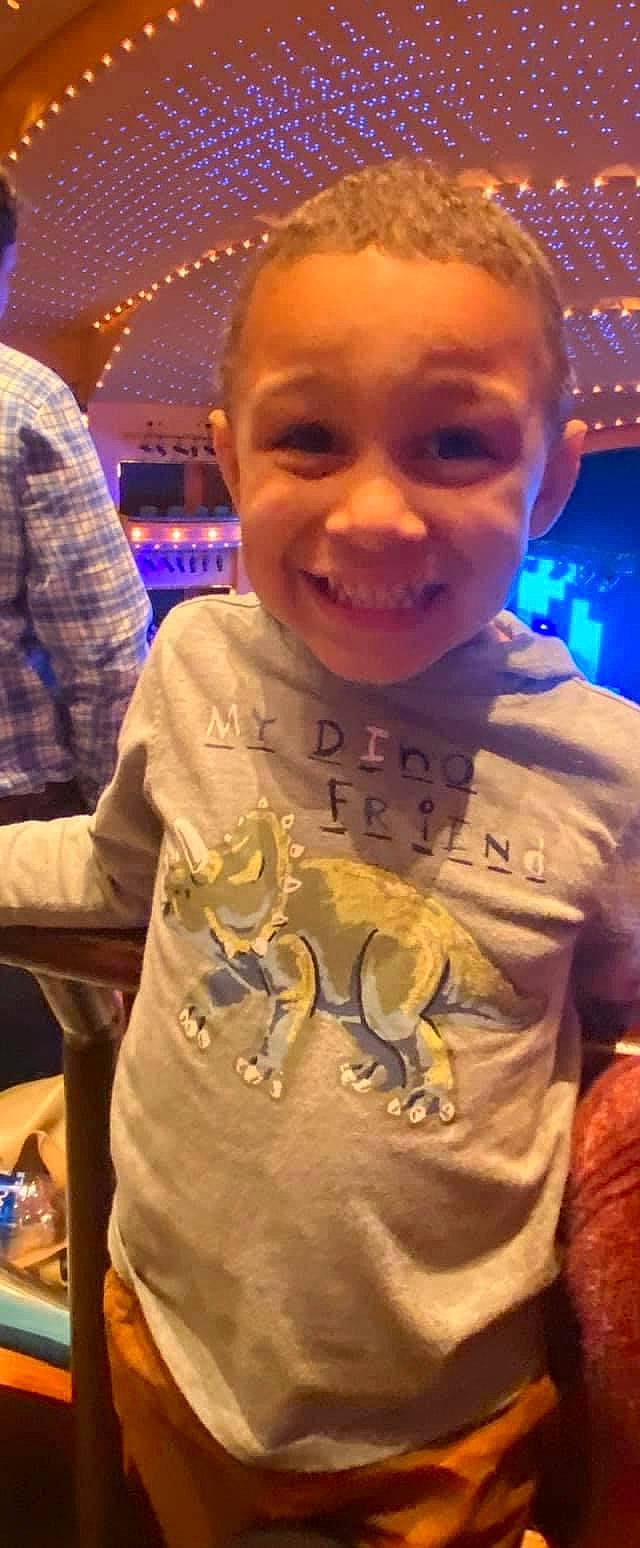 Mason is registered to the contest to win money with this photo: cheek, child, cool, fun, jaw, joy, laugh, person, selfie, smile, t_shirt, toddler