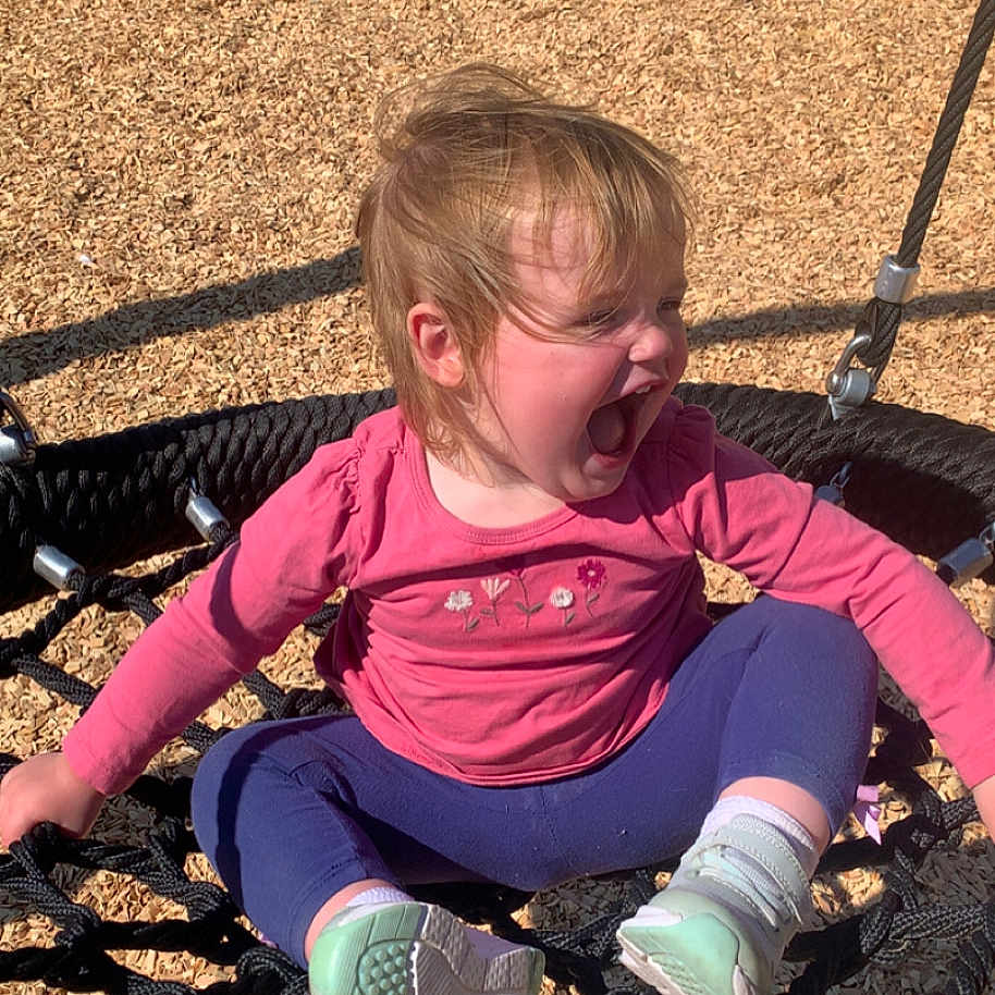 Amelia joined the competition — help win amazing prizes! child, clothing, face, female, footwear, girl, grass, head, nature, outdoorplayarea, outdoors, park, person, photography, plant, playarea, portrait, shoe, shorts, toy