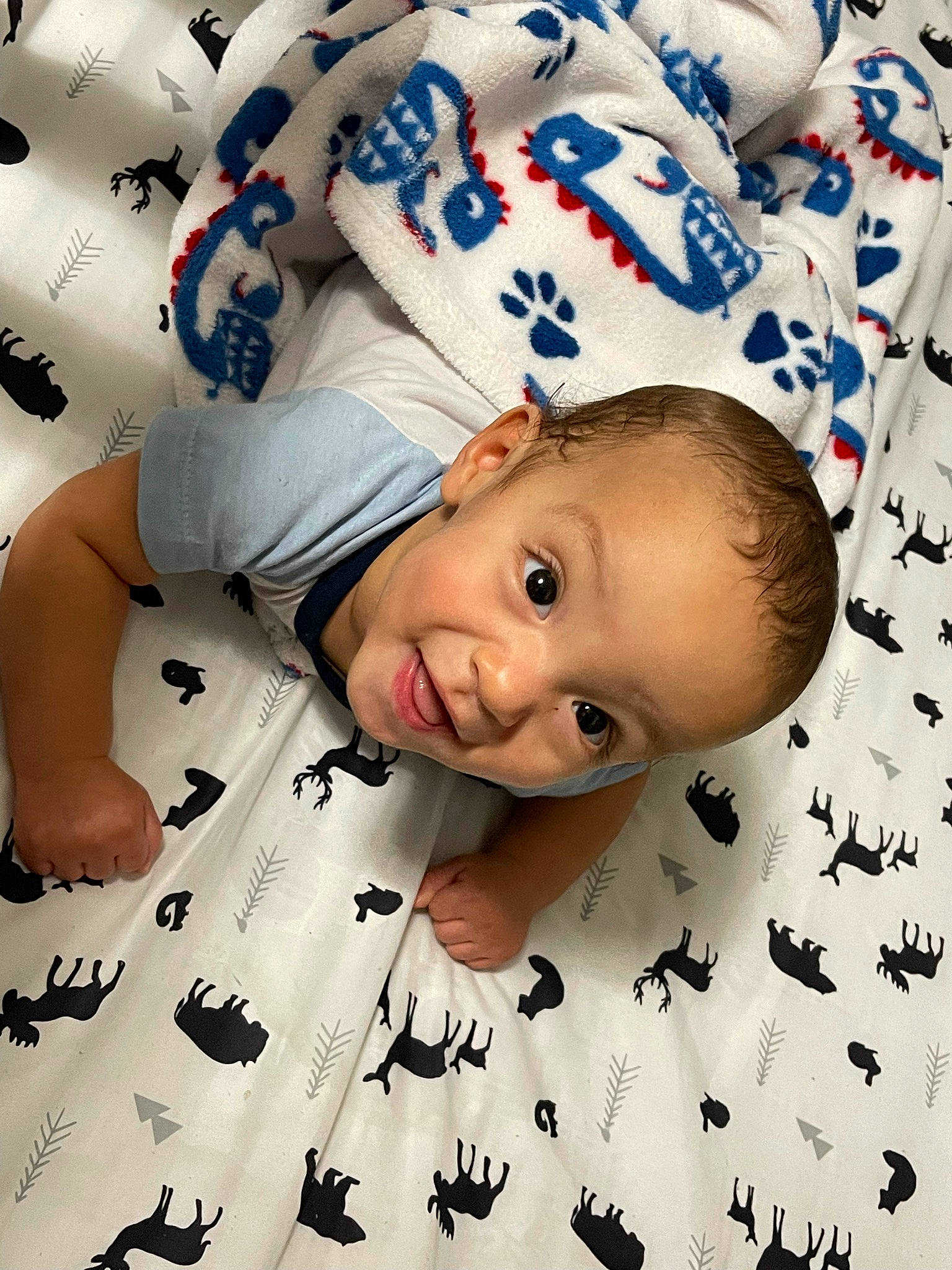 Malakai joined the competition — help win amazing prizes! baby, baby_safety, baby_toddler_clothing, beauty, cheek, child, comfort, flooring, fun, gesture, happy, linens, pattern, people_in_nature, person, product, skin, sleeve, smile, toddler