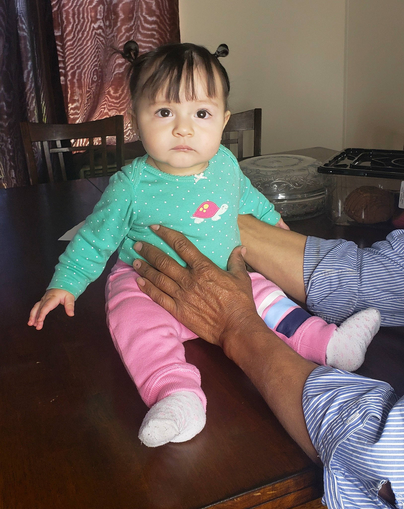 Yamilet joined the competition — help win amazing prizes! baby_toddler_clothing, cheek, chin, comfort, finger, floor, hand, happy, human_body, iris, joint, lap, leg, neck, person, pink, shoulder, skin, sleeve, thigh