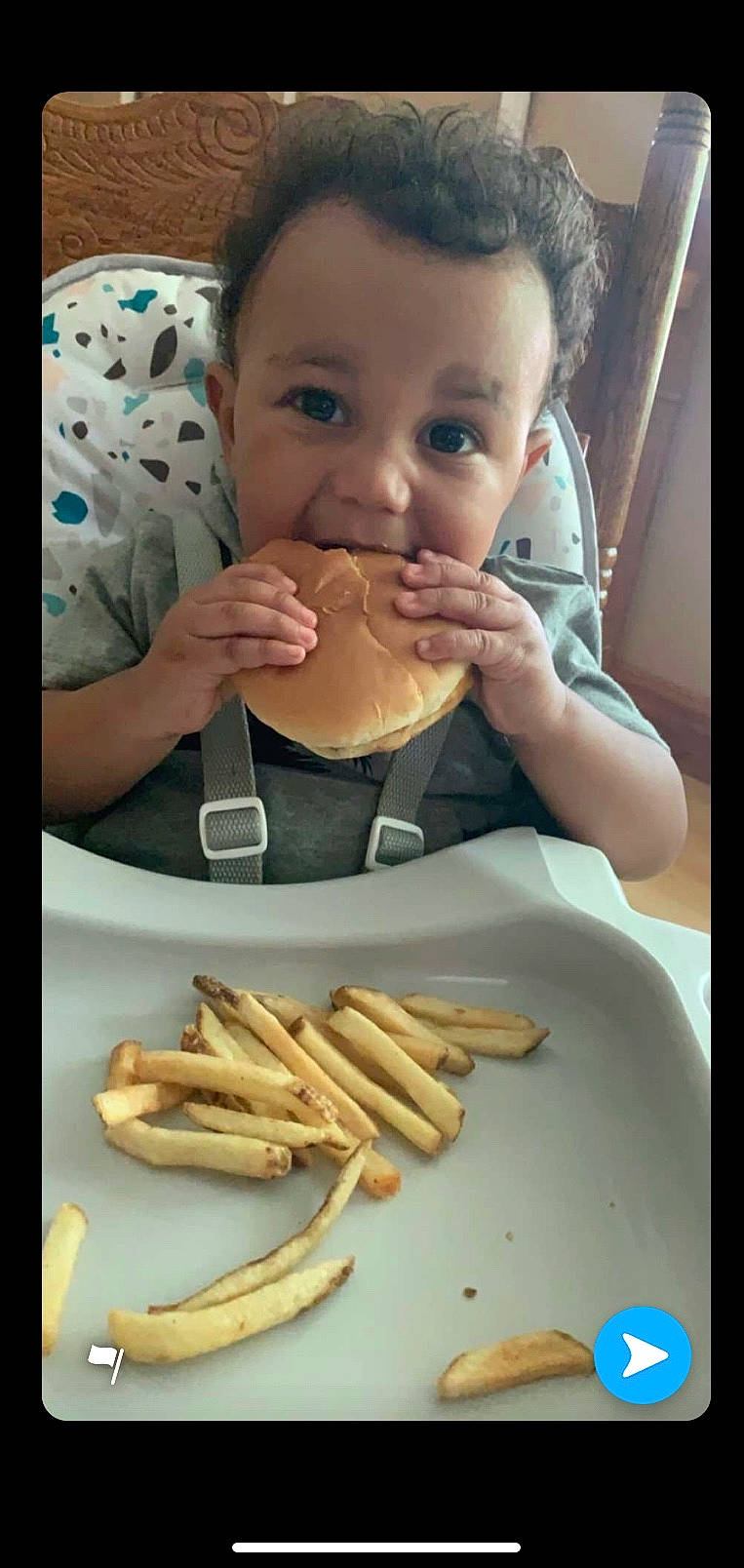 Tristen is registered to the contest to win money with this photo: baby, baked_goods, breakfast, comfort_food, dish, dishware, eating, food, food_craving, ingredient, junk_food, kitchen_utensil, meal, person, plate, recipe, side_dish, snack, staple_food, tableware