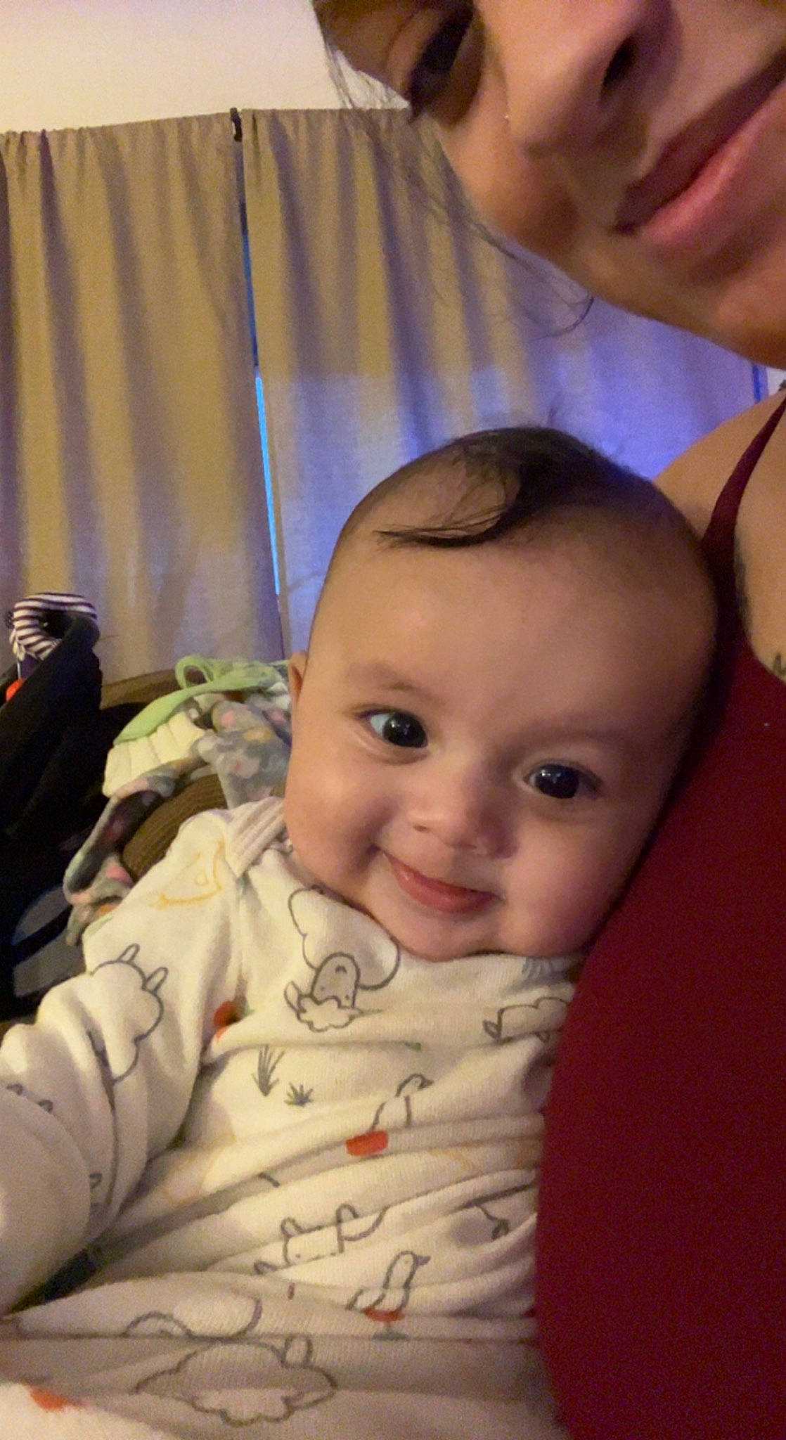 Temari joined the competition — help win amazing prizes! baby, baby_toddler_clothing, cheek, child, comfort, curtain, ear, eyebrow, eyelash, forehead, fun, gesture, hairstyle, happy, iris, joy, nose, person, sitting, skin