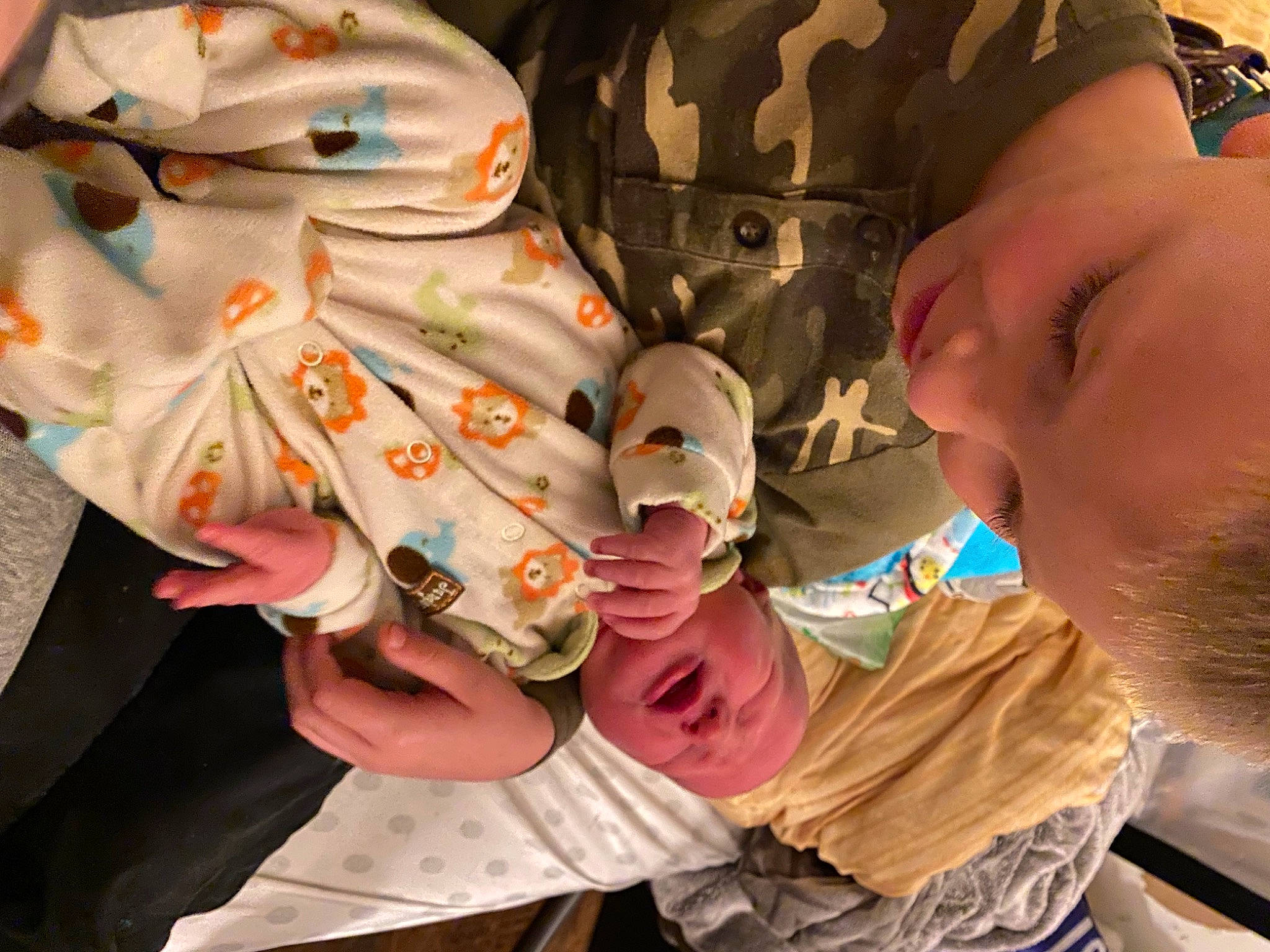 Jeffrey joined the competition — help win amazing prizes! baby, baby_products, carmine, child, eyewear, facial_expression, finger, flesh, fun, gesture, hand, happy, mouth, nail, pattern, person, skin, textile, thumb, toddler