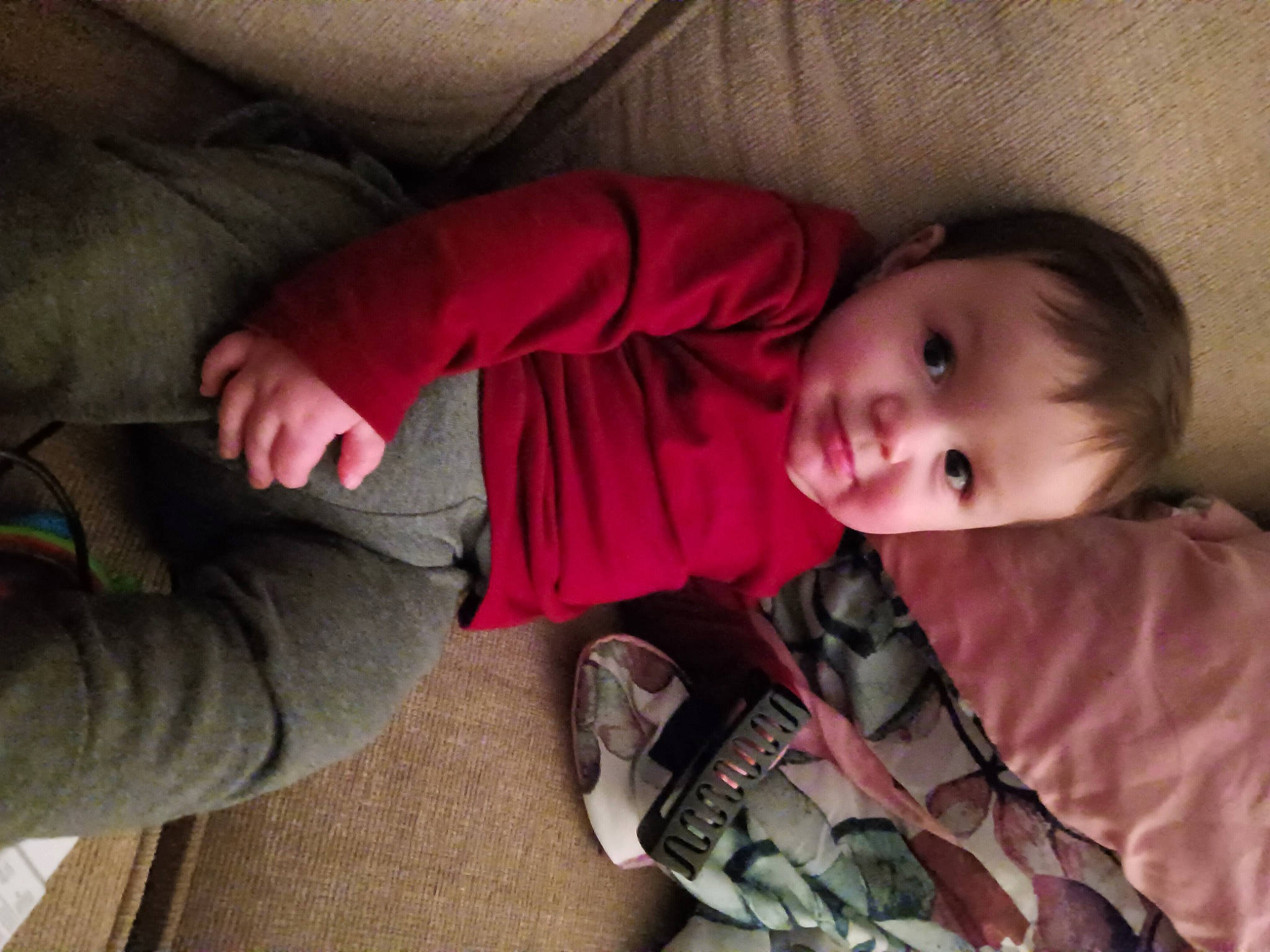 Nathan is registered to the contest to win money with this photo: arm, baby, baby_toddler_clothing, cheek, comfort, cool, eye, finger, hair, hand, head, human_body, iris, mouth, nose, person, skin, sleeve, smile, toddler