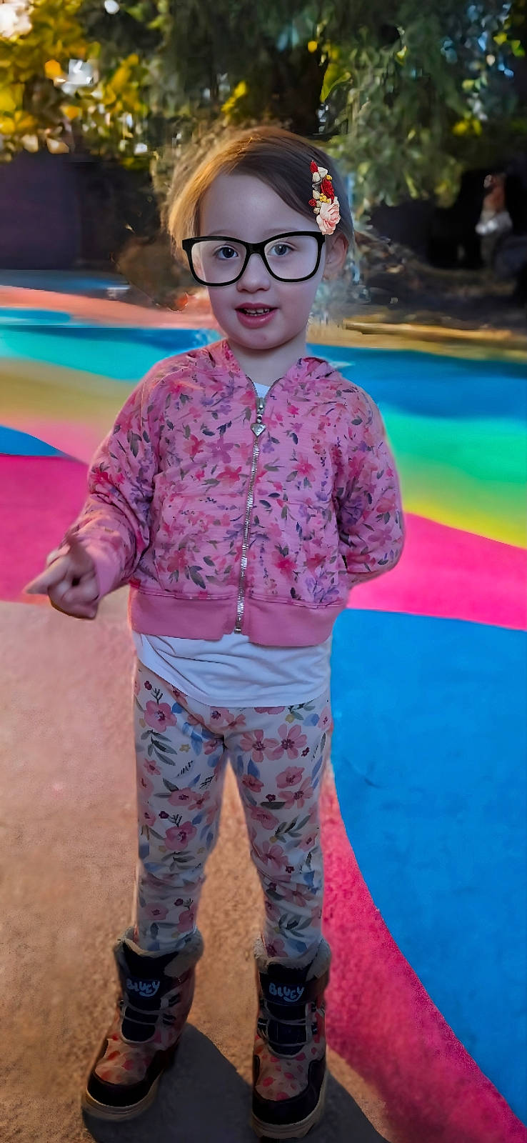 Jasmine Vallee joined the competition — help win amazing prizes! accessories, bodypart, clothing, face, finger, footwear, glasses, hand, happy, head, knitwear, longsleeve, pants, person, photography, portrait, shoe, shorts, sleeve, smile