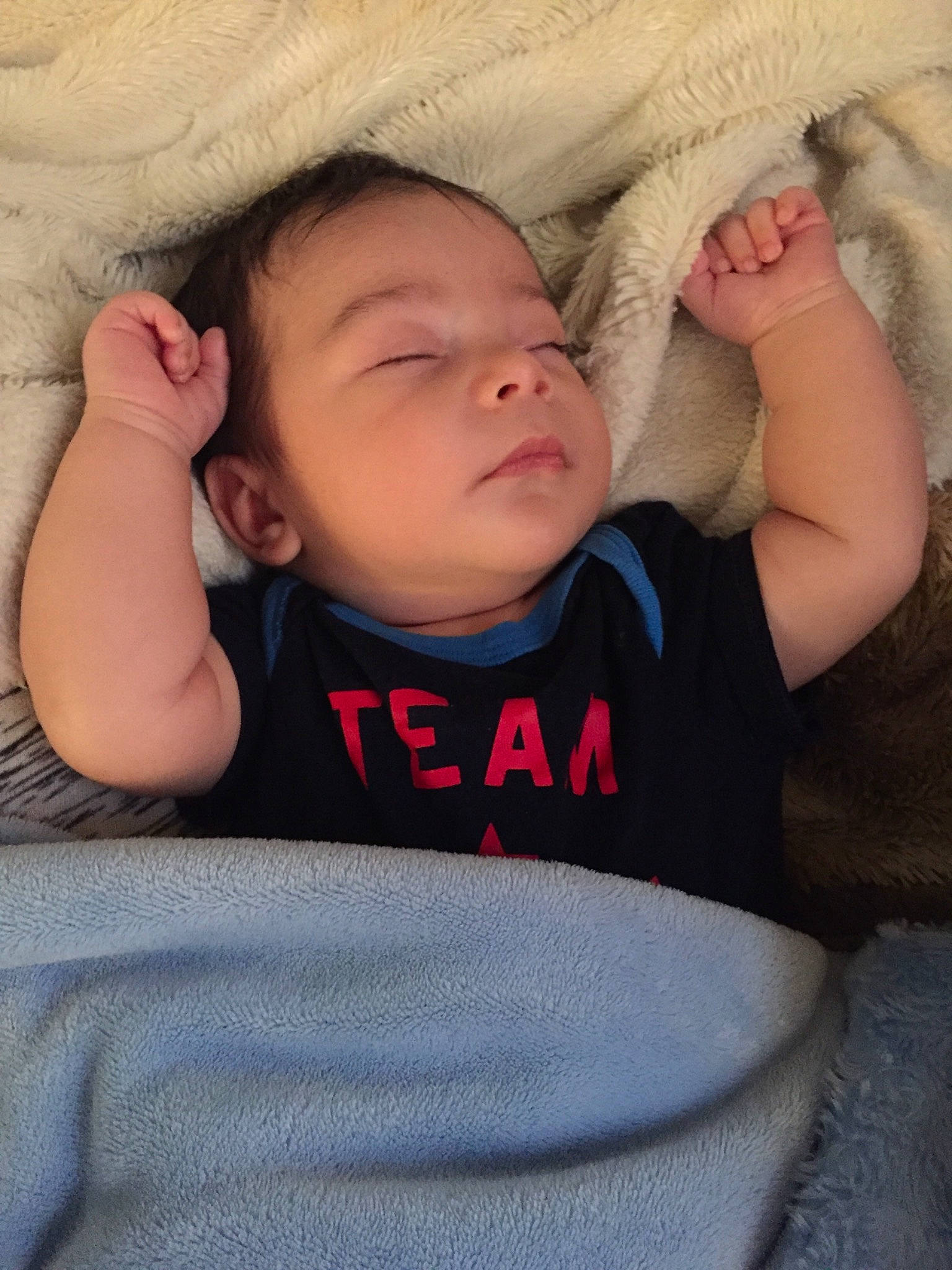 Graham is registered to the contest to win money with this photo: arm, baby, baby_sleeping, bedtime, cheek, child, comfort, ear, eye, face, finger, hand, head, lip, mouth, nap, nose, person, skin, sleep