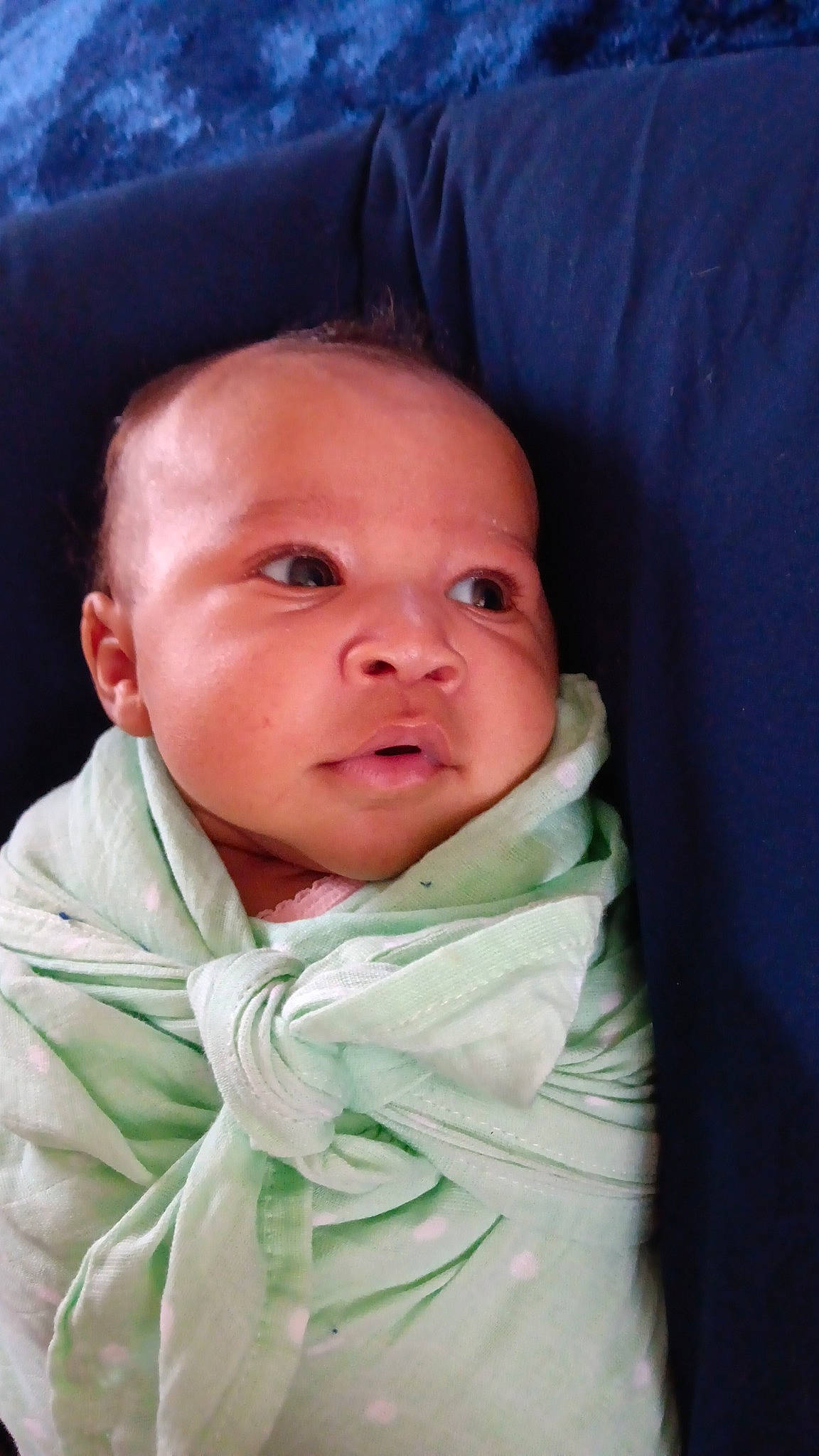 Avianna joined the competition — help win amazing prizes! baby, baby_toddler_clothing, cheek, child, chin, collar, comfort, eyebrow, facial_expression, gesture, head, iris, linens, lip, mouth, nose, person, skin, sleeve, smile