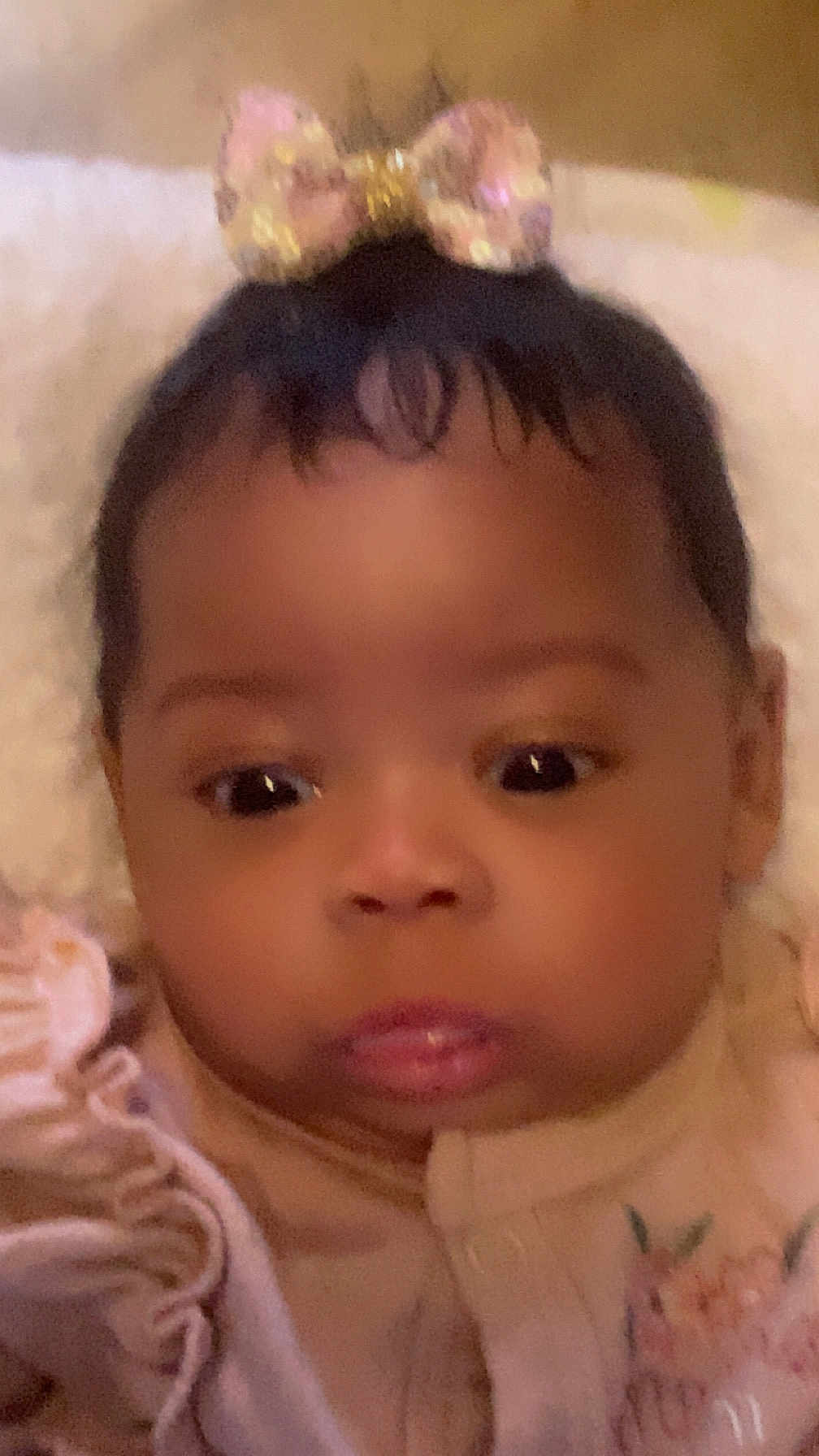 Emyla Smith joined the competition — help win amazing prizes! accessories, baby, bodypart, bonnet, clothing, crown, earring, face, happy, hat, head, headband, jewelry, mouth, newborn, person, photography, portrait, smile, tiara