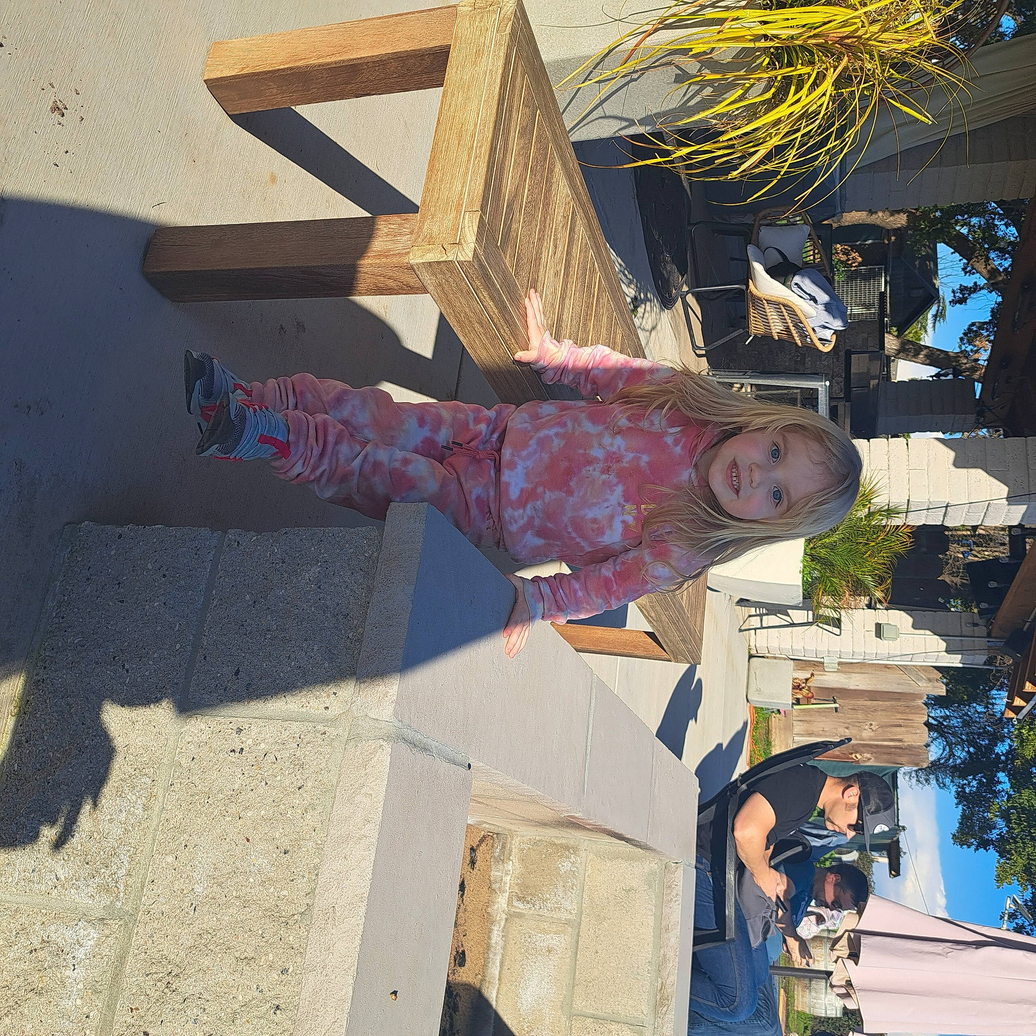 Persephany joined the competition — help win amazing prizes! art, building, city, concrete, facade, fun, headwear, joy, leisure, line, magenta, person, plant, road_surface, sculpture, shadow, sidewalk, tints_and_shades, tree, visual_arts