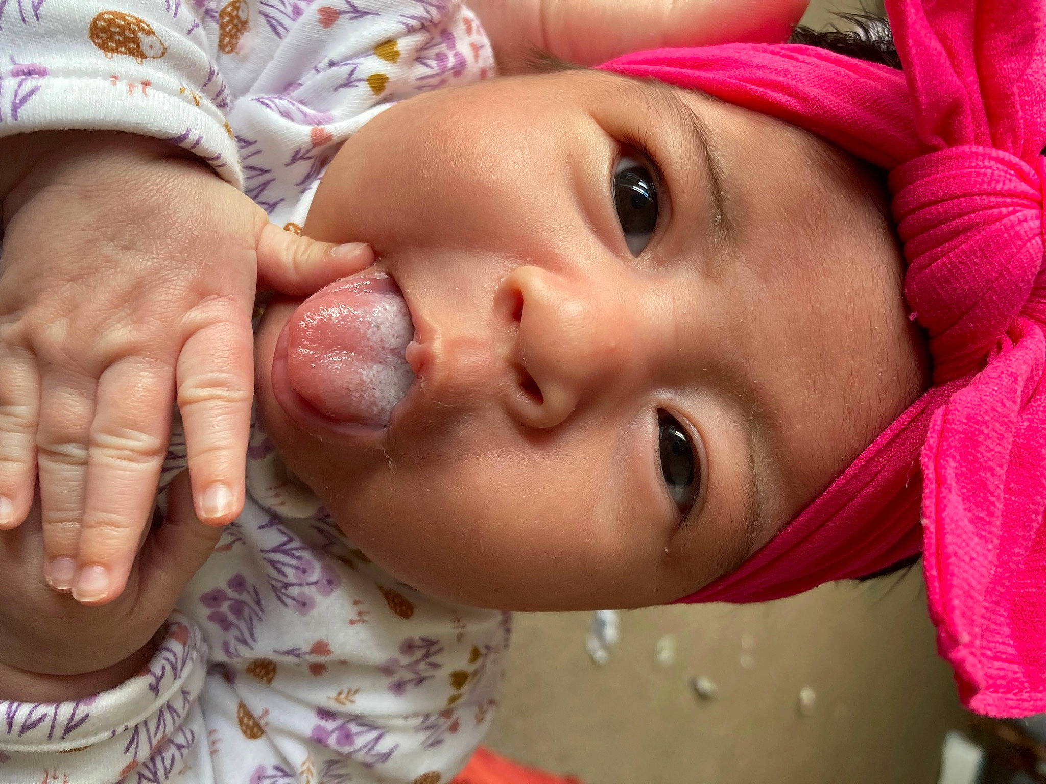 Amariana joined the competition — help win amazing prizes! baby, cheek, chin, eyebrow, eyelash, facial_expression, finger, fun, gesture, happy, head, lip, mouth, nail, neck, nose, person, pink, skin, smile