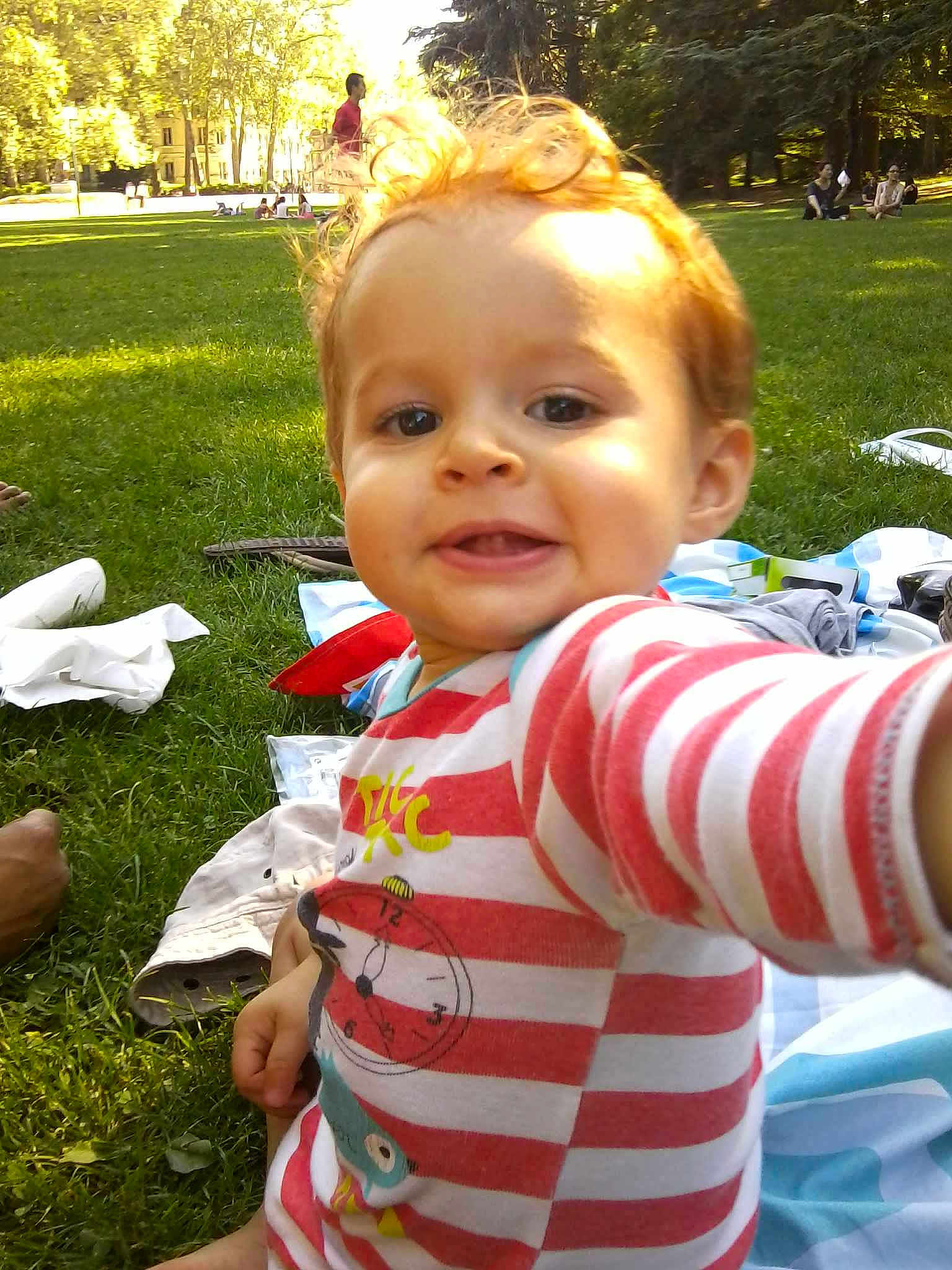 Ramzy participe au concours pour gagner de l'argent avec cette photo :