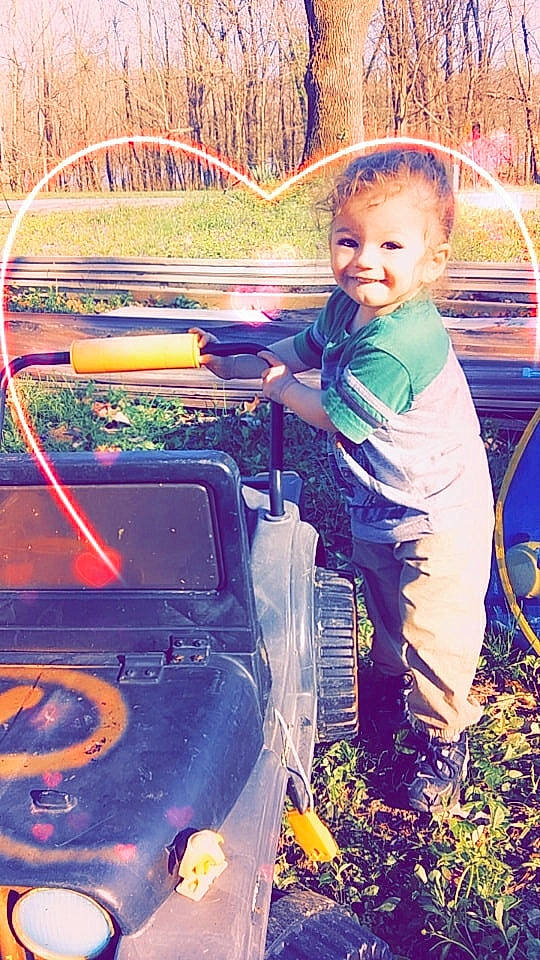 Ares joined the competition — help win amazing prizes! car, child, joy, motor_vehicle, person, play, vehicle