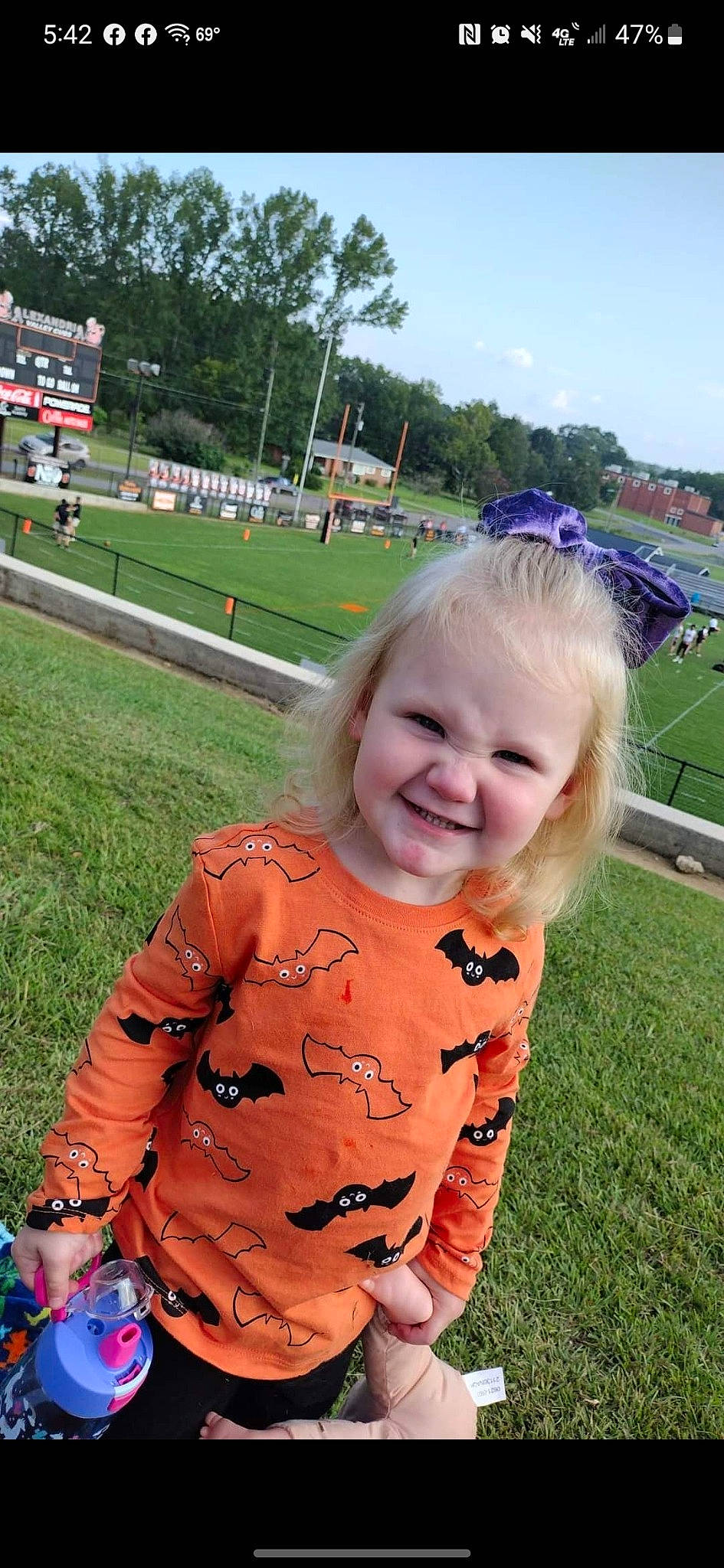 Layla joined the competition — help win amazing prizes! baby, baby_toddler_clothing, child, fun, grass, grassland, happy, insect, joy, lawn, leisure, people_in_nature, person, play, recreation, sky, smile, spring, summer, t_shirt