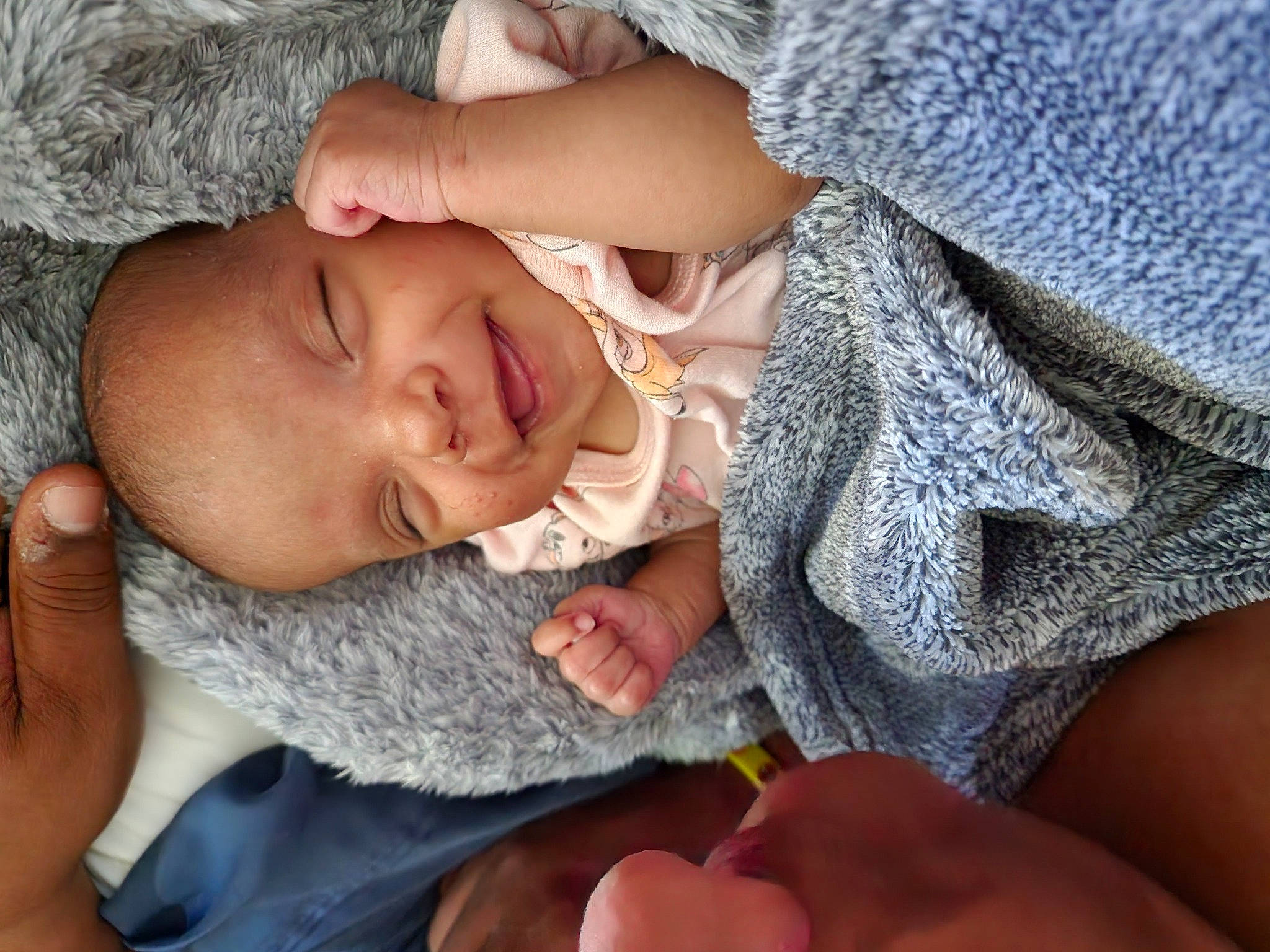 Charli joined the competition — help win amazing prizes! azure, baby, cheek, comfort, eye, eyelash, finger, gesture, hand, happy, joint, lip, mouth, nail, nose, person, skin, smile, textile, thumb