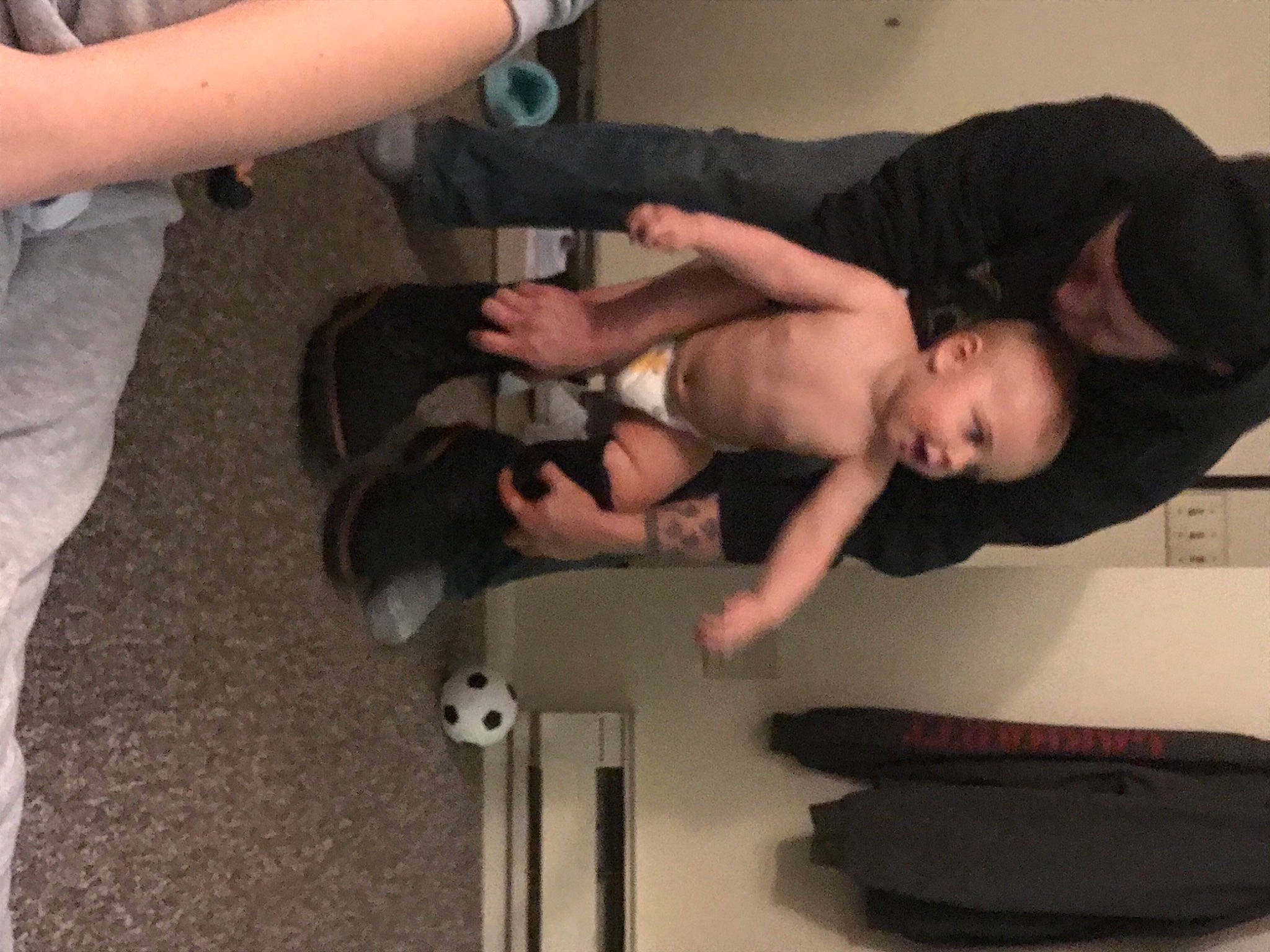 Bo joined the competition — help win amazing prizes! abdomen, arm, chest, comfort, elbow, finger, foot, fun, hand, human_leg, joint, knee, leg, muscle, person, shorts, shoulder, thigh, toddler, trunk