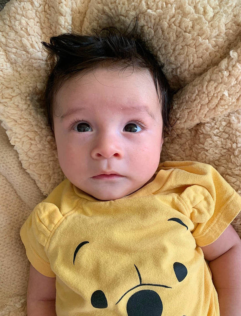 Eric joined the competition — help win amazing prizes! baby, baby_toddler_clothing, cheek, child, chin, eyebrow, eyelash, face, happy, head, iris, lip, mouth, neck, nose, outerwear, person, skin, sleeve, textile