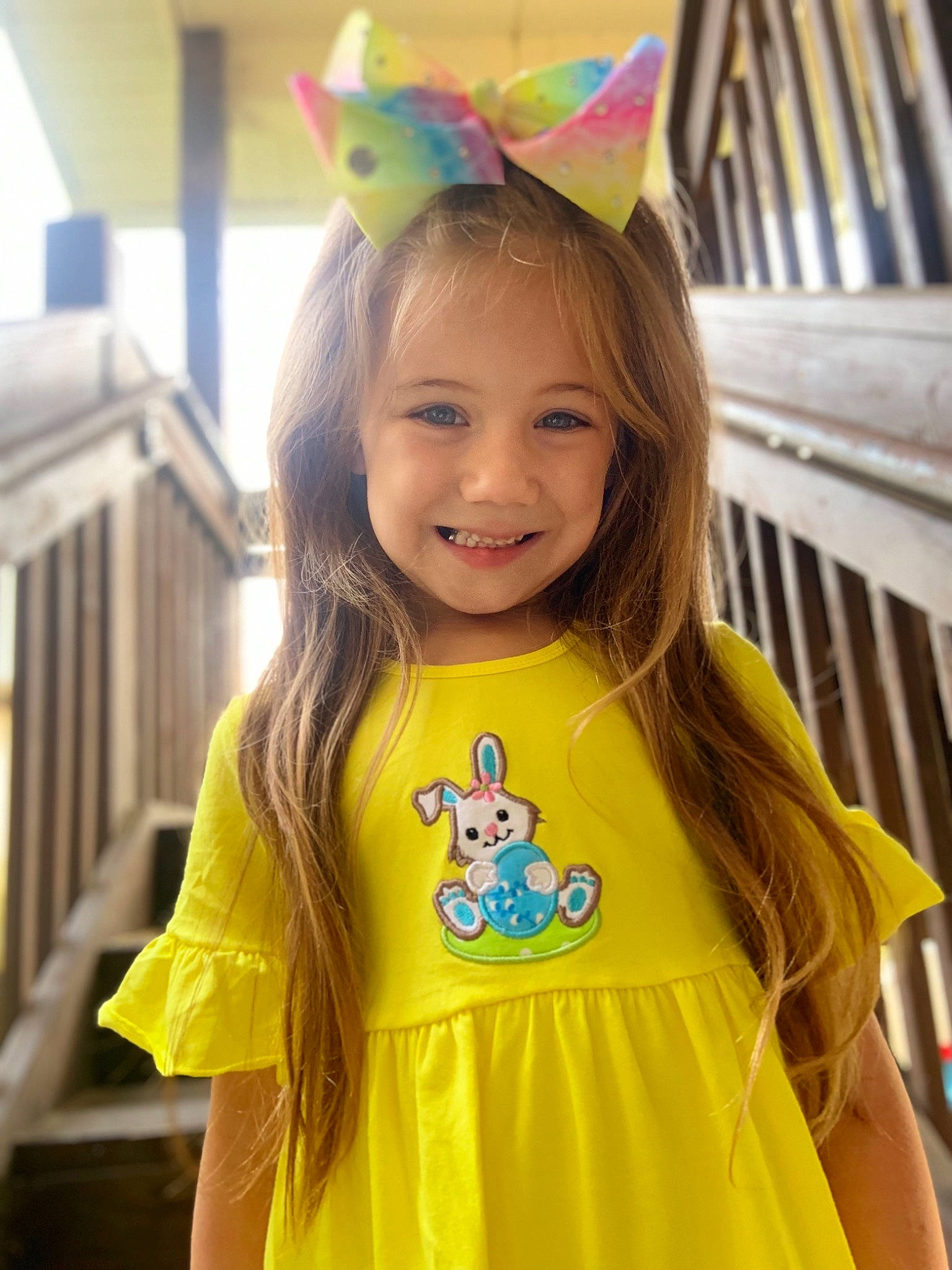 Baileigh joined the competition — help win amazing prizes! child, ear, face, happy, head, joy, party, party_supply, person, play, sleeve, smile, t_shirt, toddler, yellow