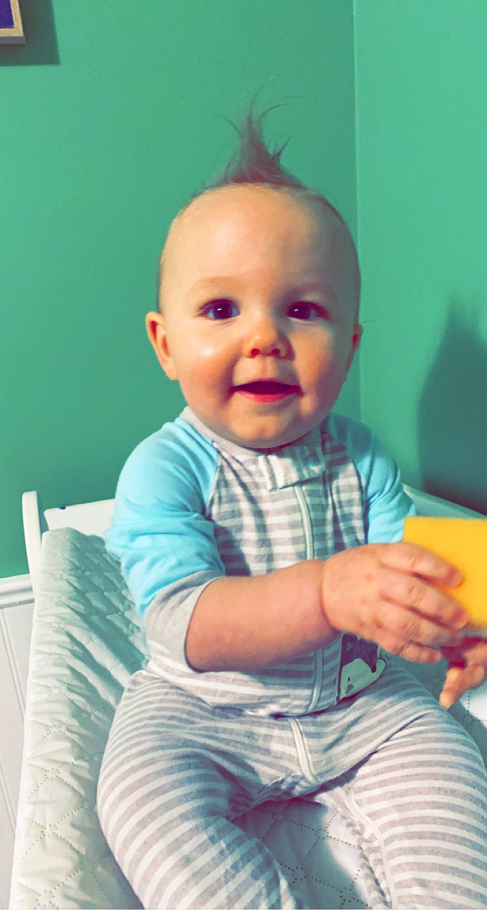 Keenan joined the competition — help win amazing prizes! arm, baby, baby_toddler_clothing, cheek, comfort, facial_expression, flash_photography, gesture, hand, happy, human_body, iris, leg, lip, mouth, nose, person, shoulder, skin, sleeve