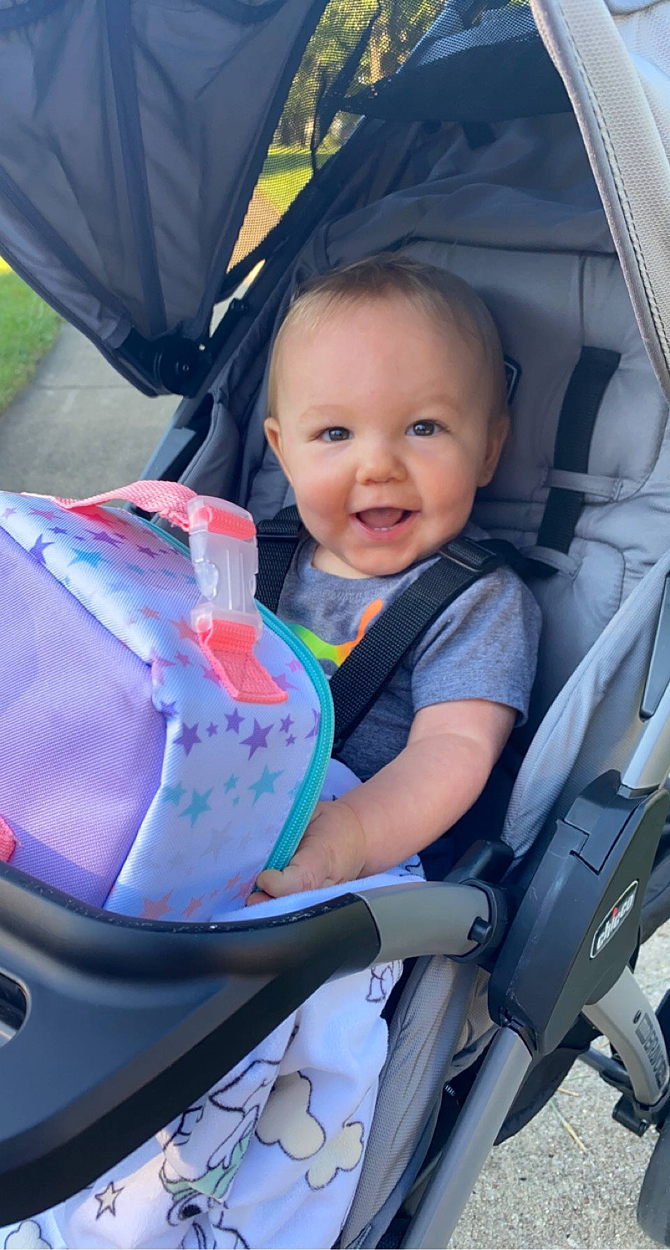 Keenan joined the competition — help win amazing prizes! auto_part, baby, baby_carriage, baby_products, car_seat, chair, child, comfort, electric_blue, eye, fun, happy, lap, leisure, light, person, skin, smile, tints_and_shades, toddler