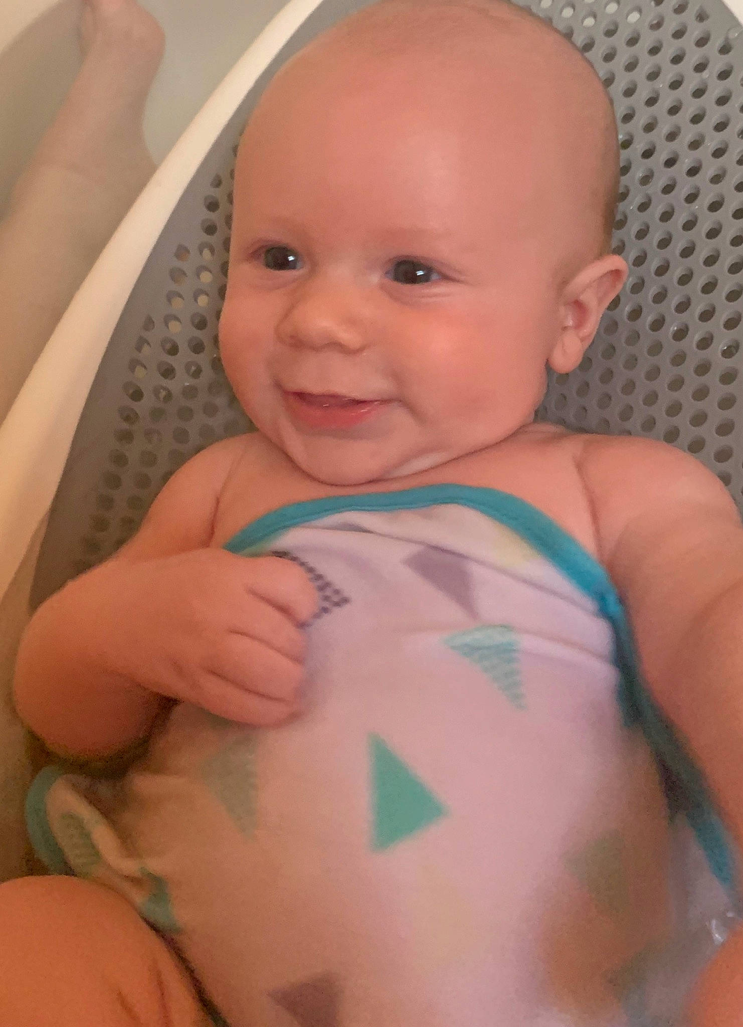 Decker is registered to the contest to win money with this photo: baby, birth, cheek, child, eye, face, finger, hand, head, joy, person, product, skin, smile, thumb, toddler