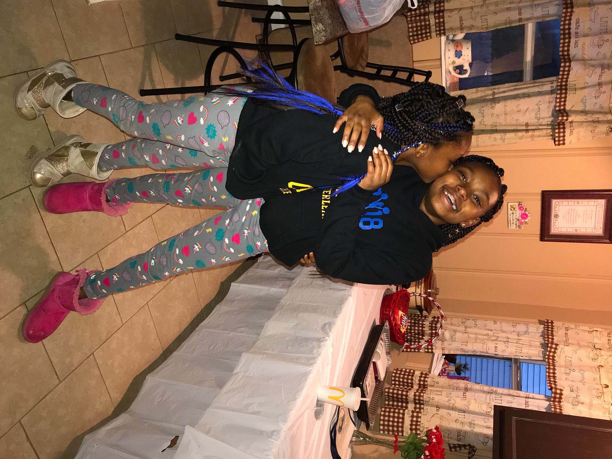 Zakarri joined the competition — help win amazing prizes! child, entertainment, event, flooring, fun, human_leg, joy, knee, leisure, pattern, person, plant, recreation, smile, sneakers, sportswear, thigh, walking_shoe, window