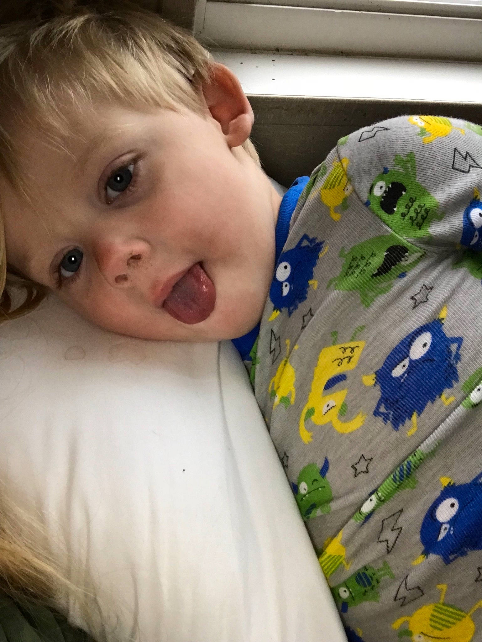 Robert is registered to the contest to win money with this photo: baby, cheek, child, ear, eye, face, forehead, head, iris, lip, mouth, nose, person, skin, sleep, smile, surprise, toddler