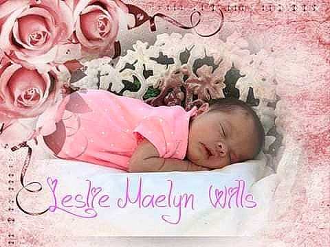 Leslie is registered to the contest to win money with this photo: baby, baby_sleeping, child, cut_flowers, flower, font, happy, love, person, petal, photo_caption, photography, pink, plant, rose, smile, text, toddler