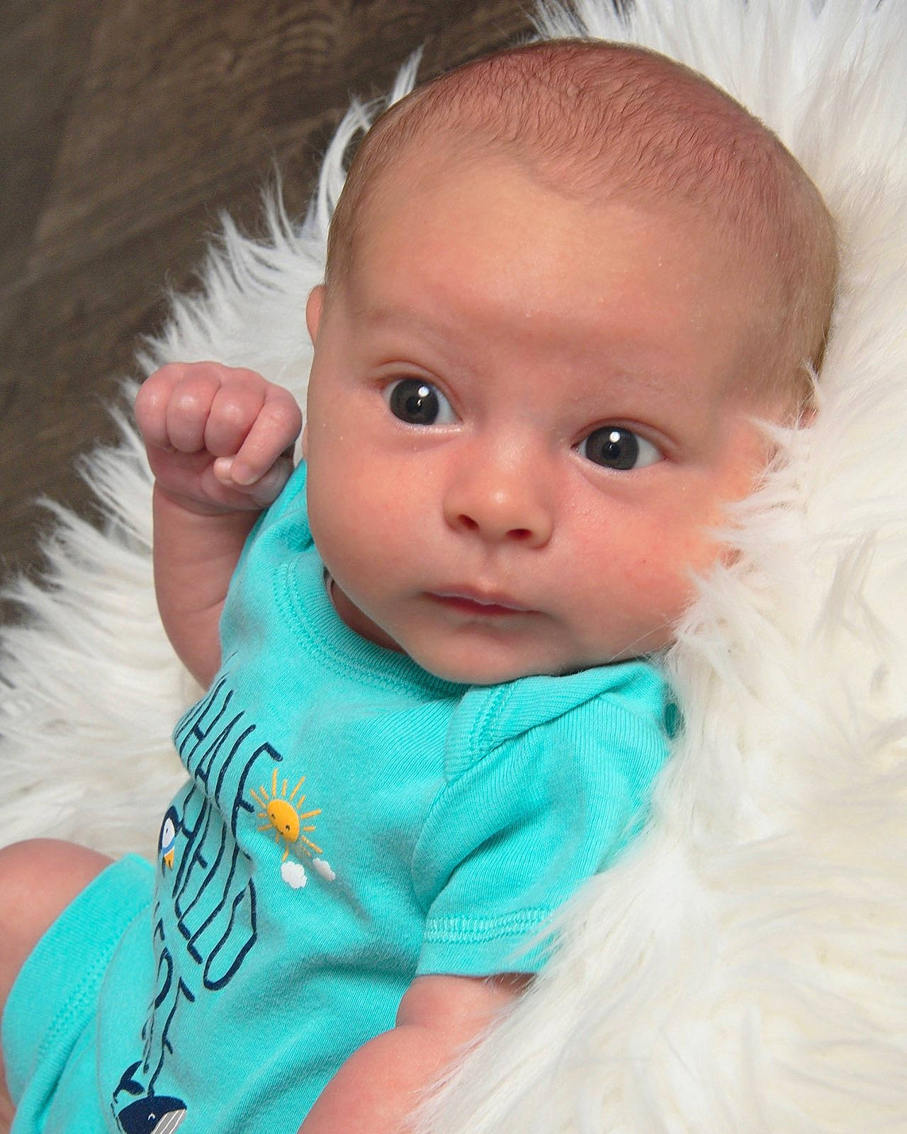 Wyatt is registered to the contest to win money with this photo: baby, beauty, blue, cheek, child, chin, close_up, eye, eyebrow, face, forehead, hair, head, iris, lip, mouth, nose, person, skin, toddler