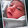 Melliana joined the competition — help win amazing prizes! newborn, baby, blanket, hat, sleeping, face, polaroid, photo_frame, soft_light, closeup, cute, infant, wrapped, portrait, peaceful, skin, resting, child, newborn_hat, baby_bedding