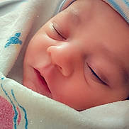 Melliana joined the competition — help win amazing prizes! baby, newborn, sleeping, blanket, hat, face, closeup, infant, soft, cute, peaceful, wrapped, portrait, indoors, child, adorable, cozy, headwear, skin, rest