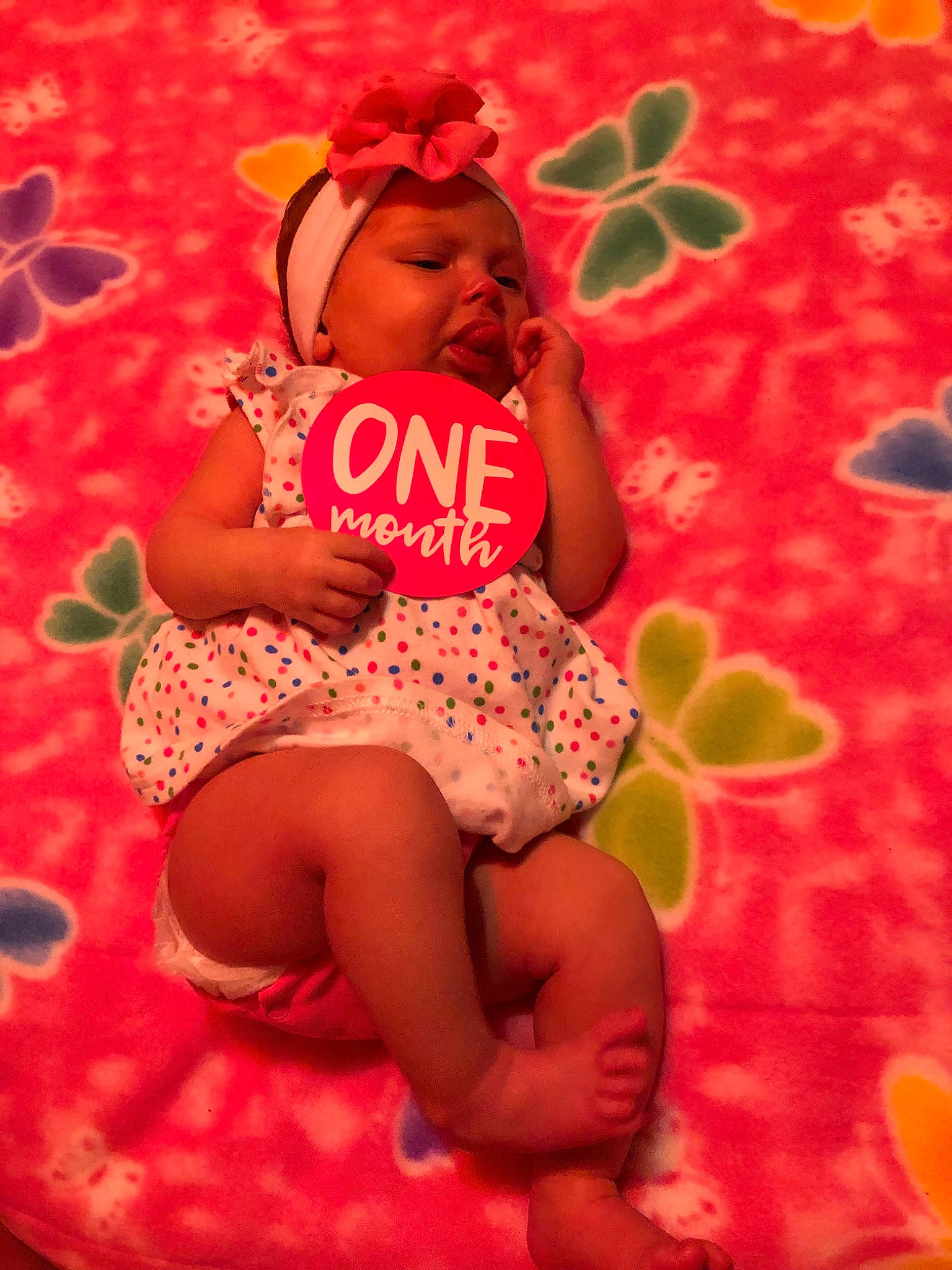 Viktoria joined the competition — help win amazing prizes! baby, child, fun, happy, pattern, peach, person, pink, plant, play, red, smile, thigh, toddler