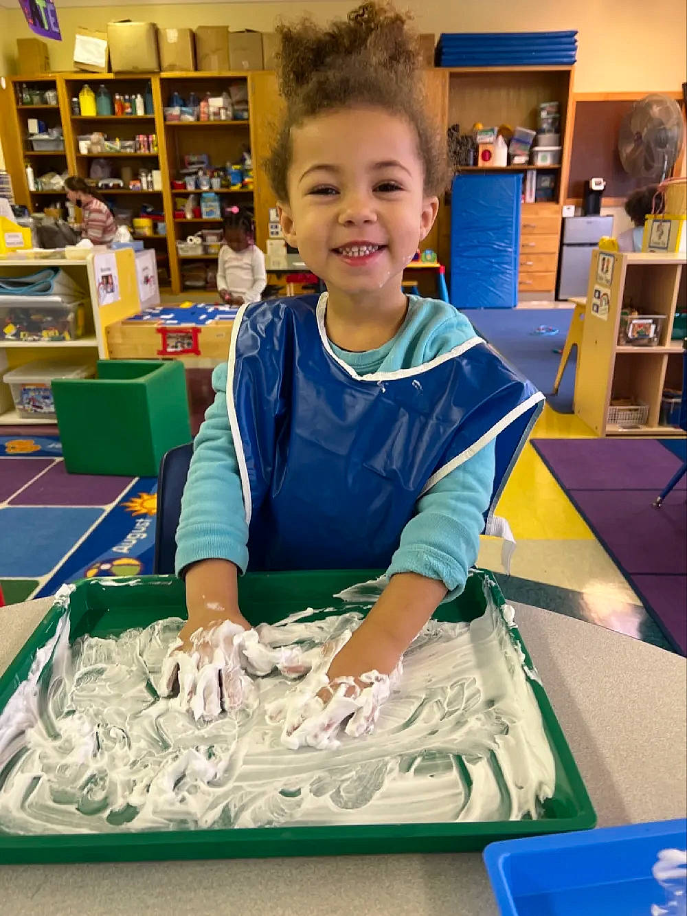 Kamryn joined the competition — help win amazing prizes! blue, child, community, customer, engineering, fun, joy, leisure, person, play, publication, recreation, retail, science, service, shelf, shopping, smile, standing, t_shirt