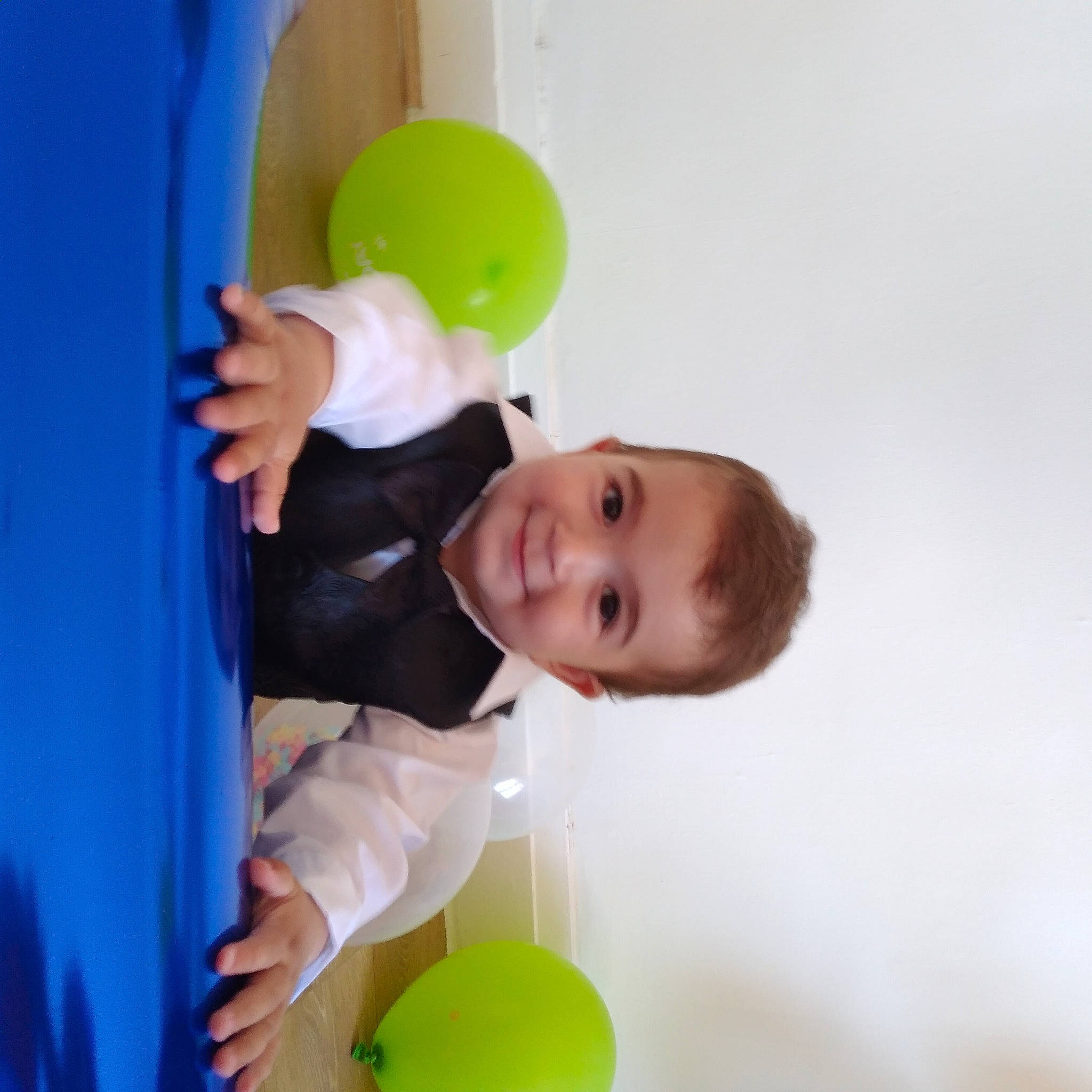Ajan is registered to the contest to win money with this photo: baby, baby_playing_with_toys, baby_products, baby_toddler_clothing, baby_toys, balloon, child, electric_blue, fun, happy, joy, leisure, party, party_supply, person, play, room, smile, toddler, toy