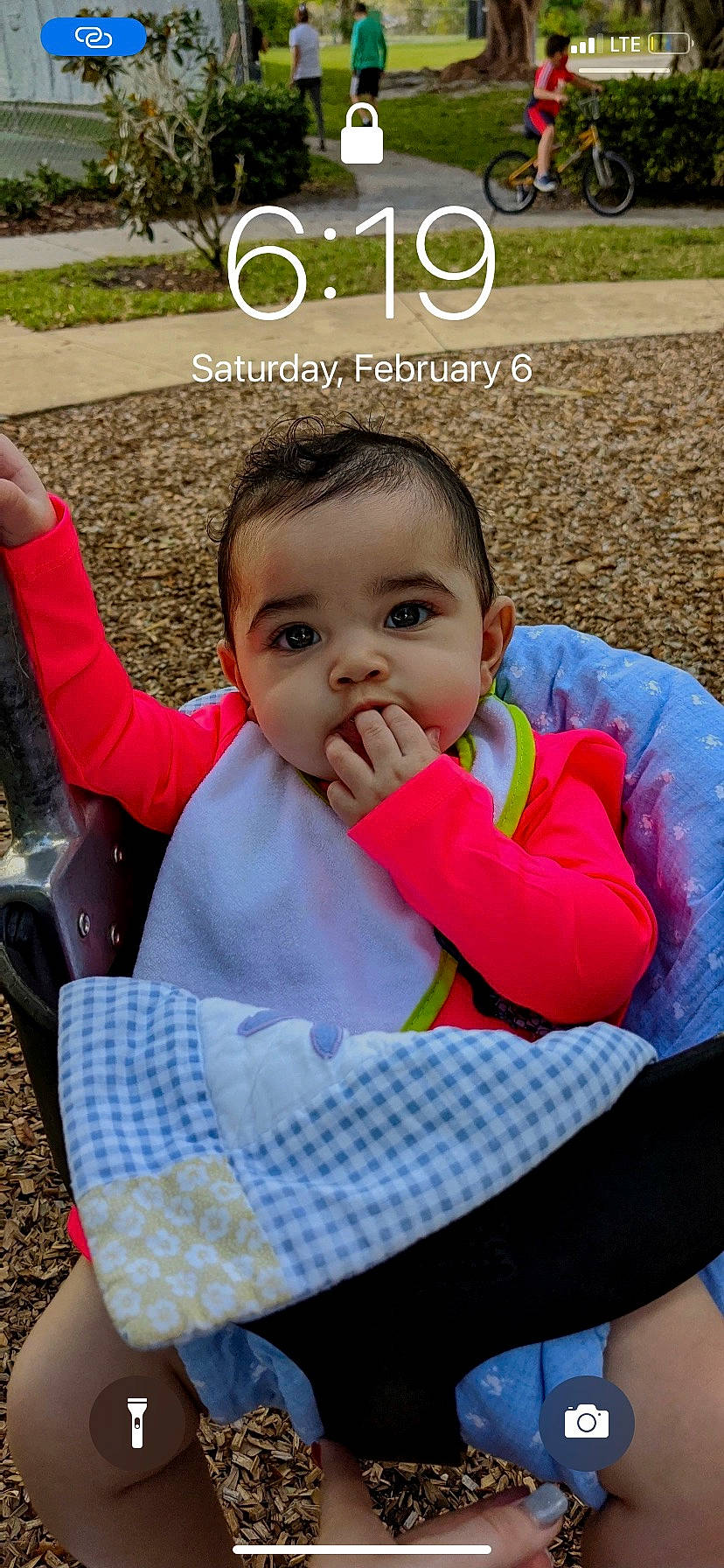 Sariyah is registered to the contest to win money with this photo: baby, baby_carriage, baby_products, baby_toddler_clothing, chair, child, comfort, eyelash, fun, grass, happy, leisure, logo, person, photo_caption, play, product, recreation, sitting, toddler