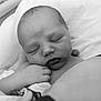 Joseph joined the competition — help win amazing prizes! newborn, baby, sleeping, black_and_white, infant, closeup, face, hand, blanket, soft, peaceful, portrait, resting, cozy, cute, skin, person, tender, newborn_baby, wrapped